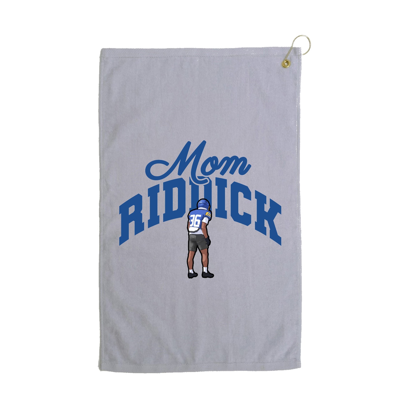 Golf Towel — Mothers Day Arch in Grey