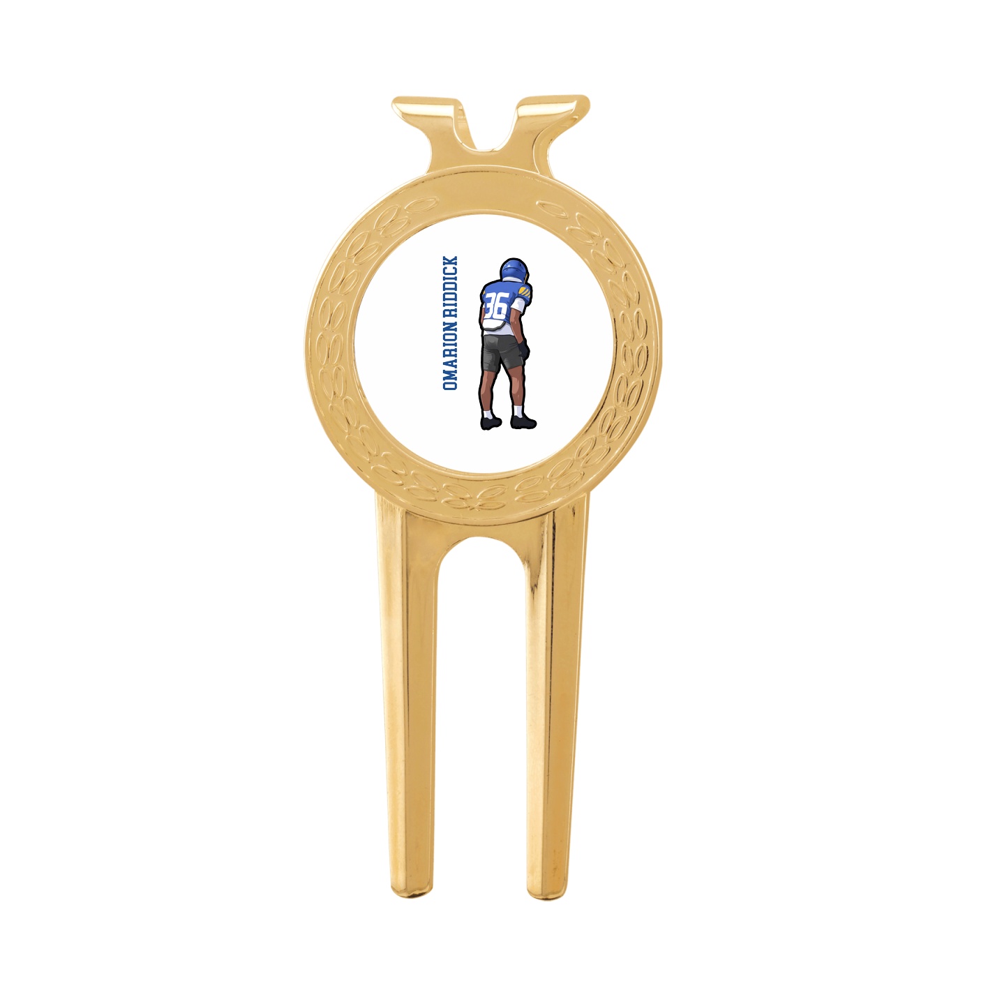 Divot Tool with Ball Marker — Name Vertical in Classic