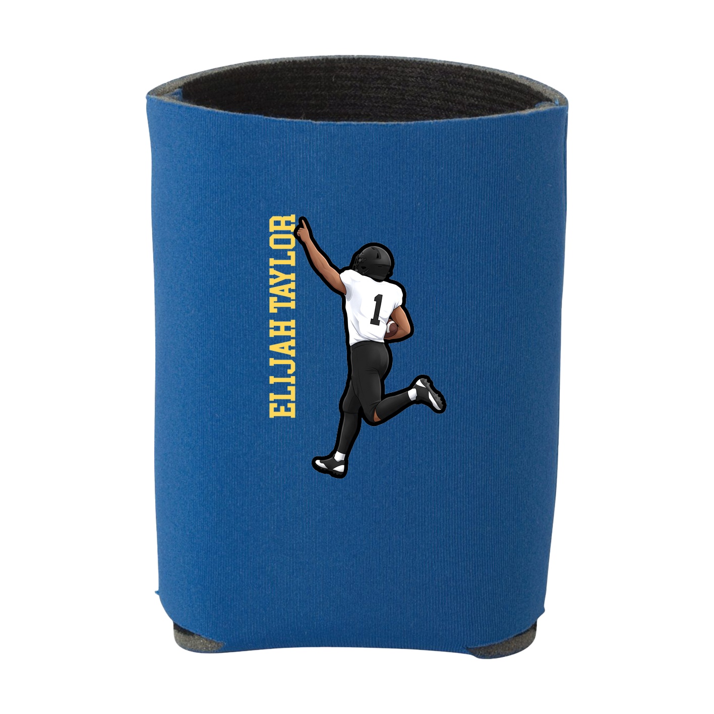 Can Holder — Name Vertical in Royal