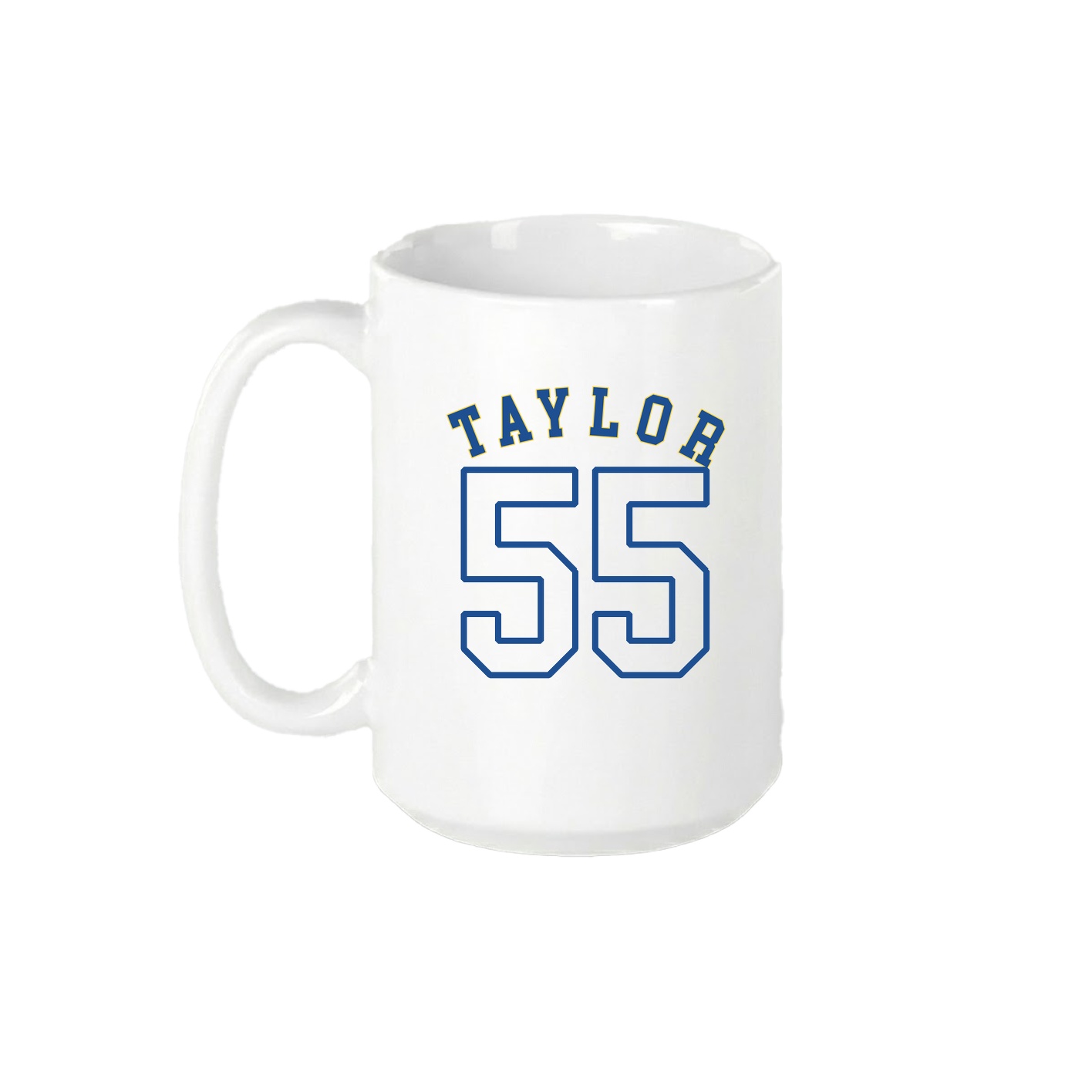 15oz Coffee Mug — Shirsey Arch in White