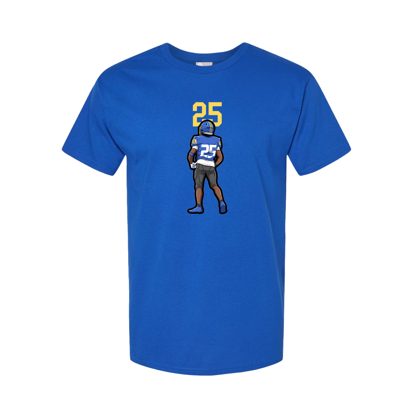 Tee — Number Top in Royal
