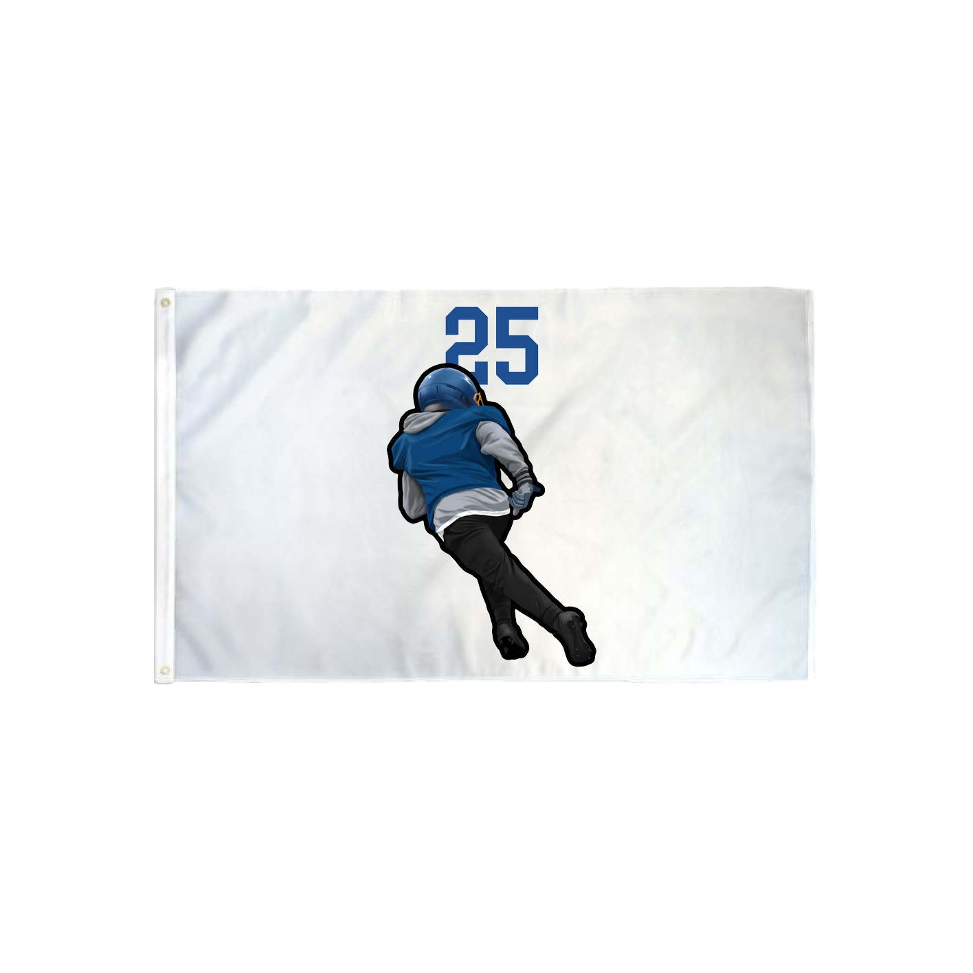 3x5 Flag — Number Top in Classic