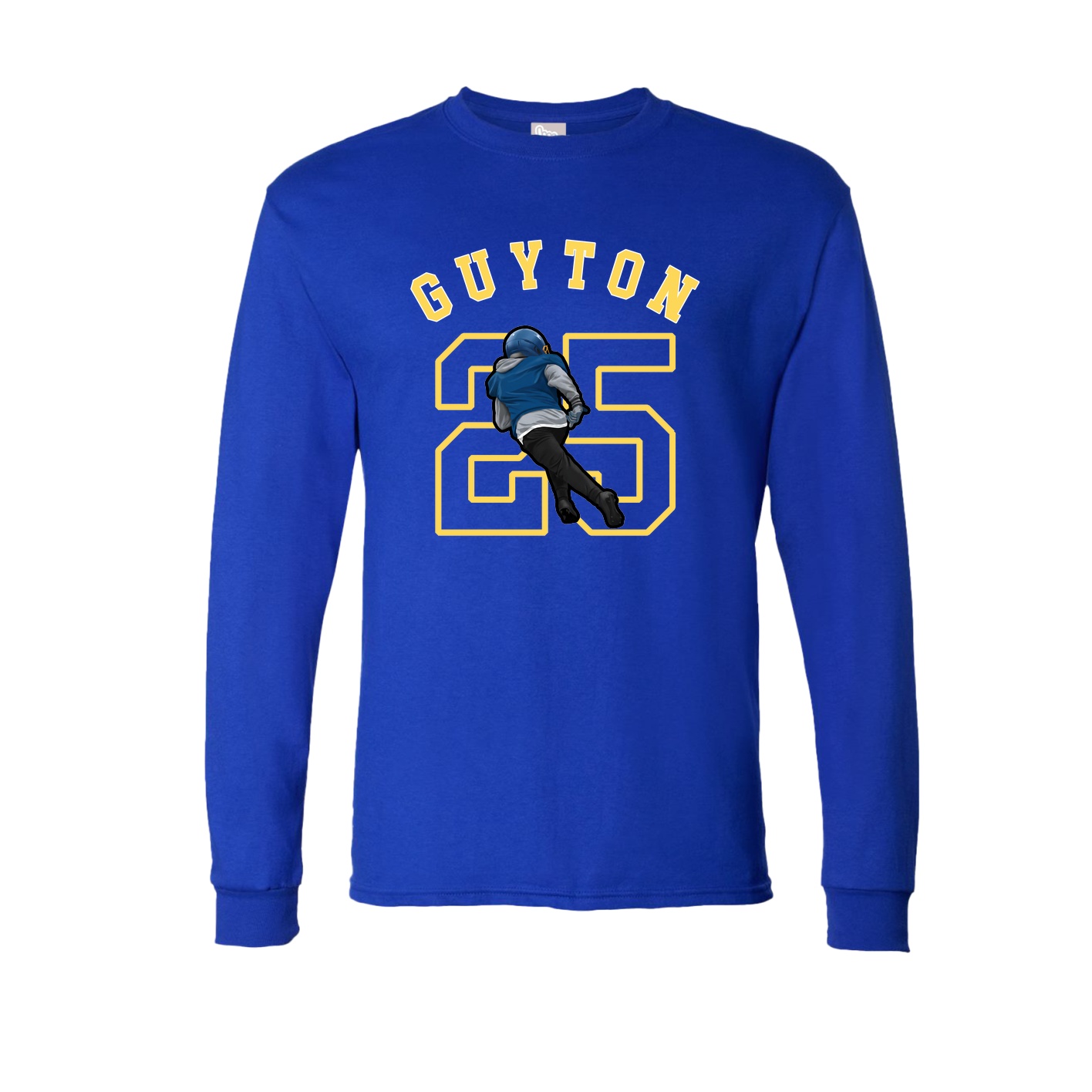 Long Sleeve Tee — Shirsey Arch in Royal
