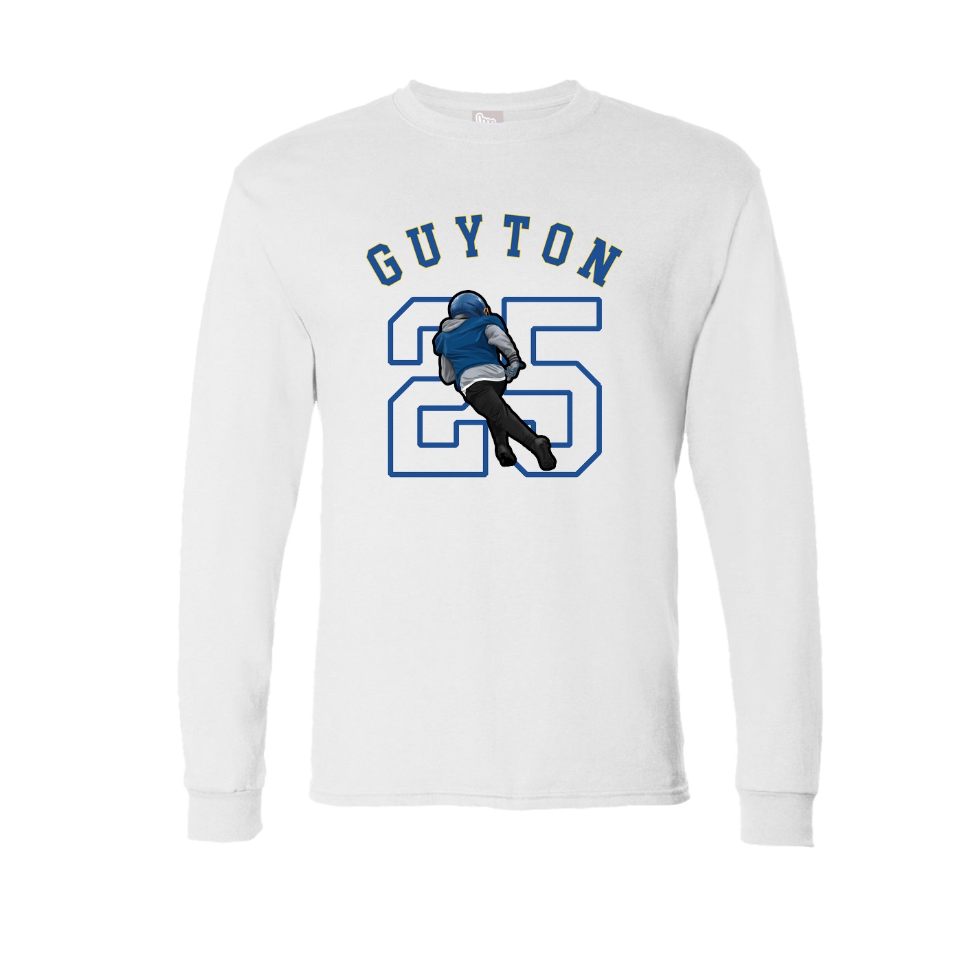 Long Sleeve Tee — Shirsey Arch in White