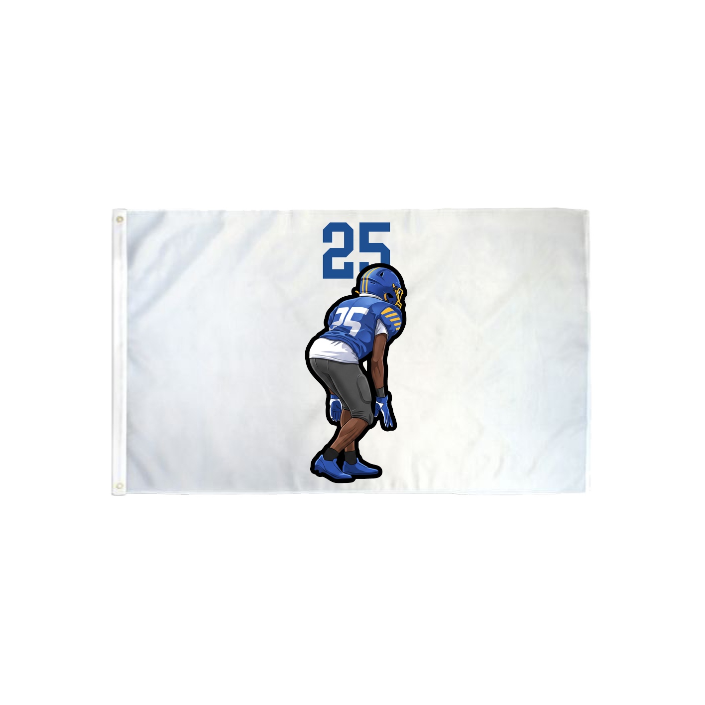 3x5 Flag — Number Top in Classic