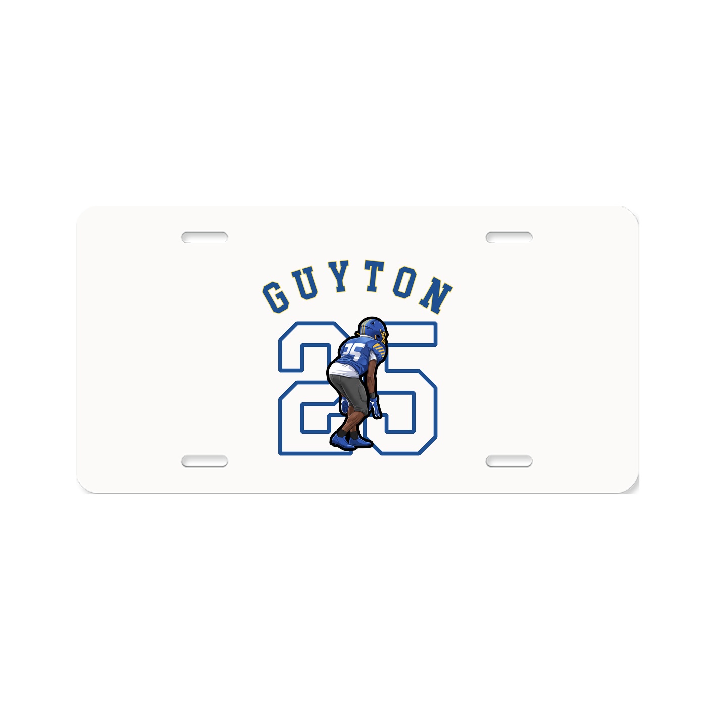 License Plate — Shirsey Arch in Classic