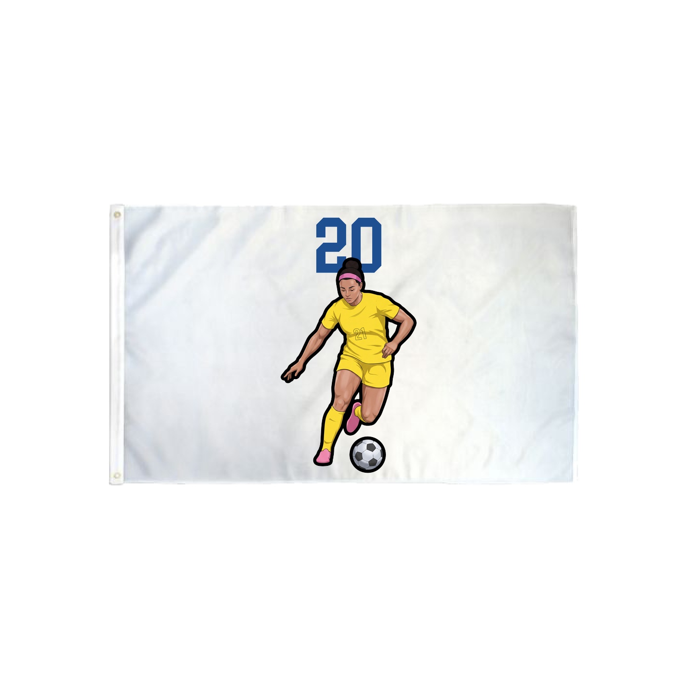 3x5 Flag — Number Top in Classic