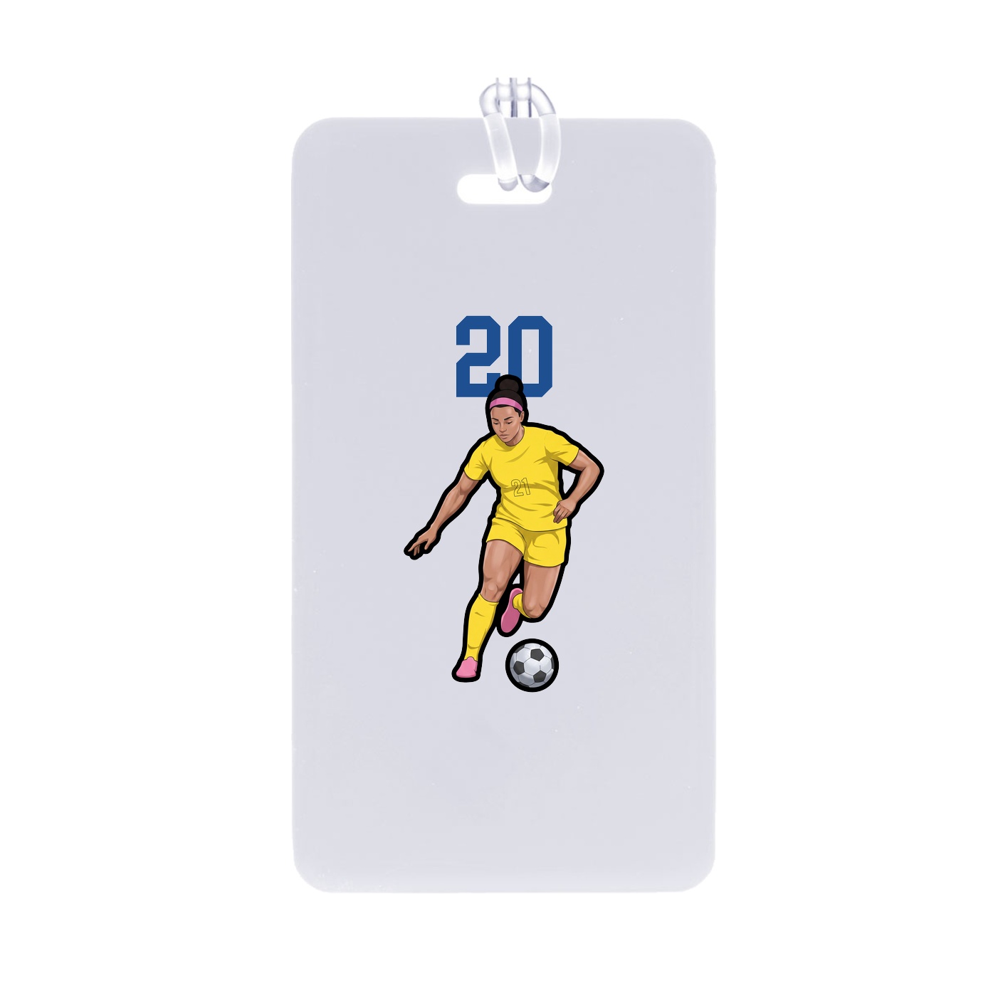 Bag Tag — Number Top in Classic