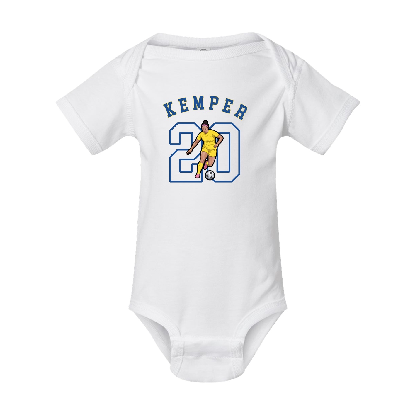 Baby Onesie — Shirsey Arch in White
