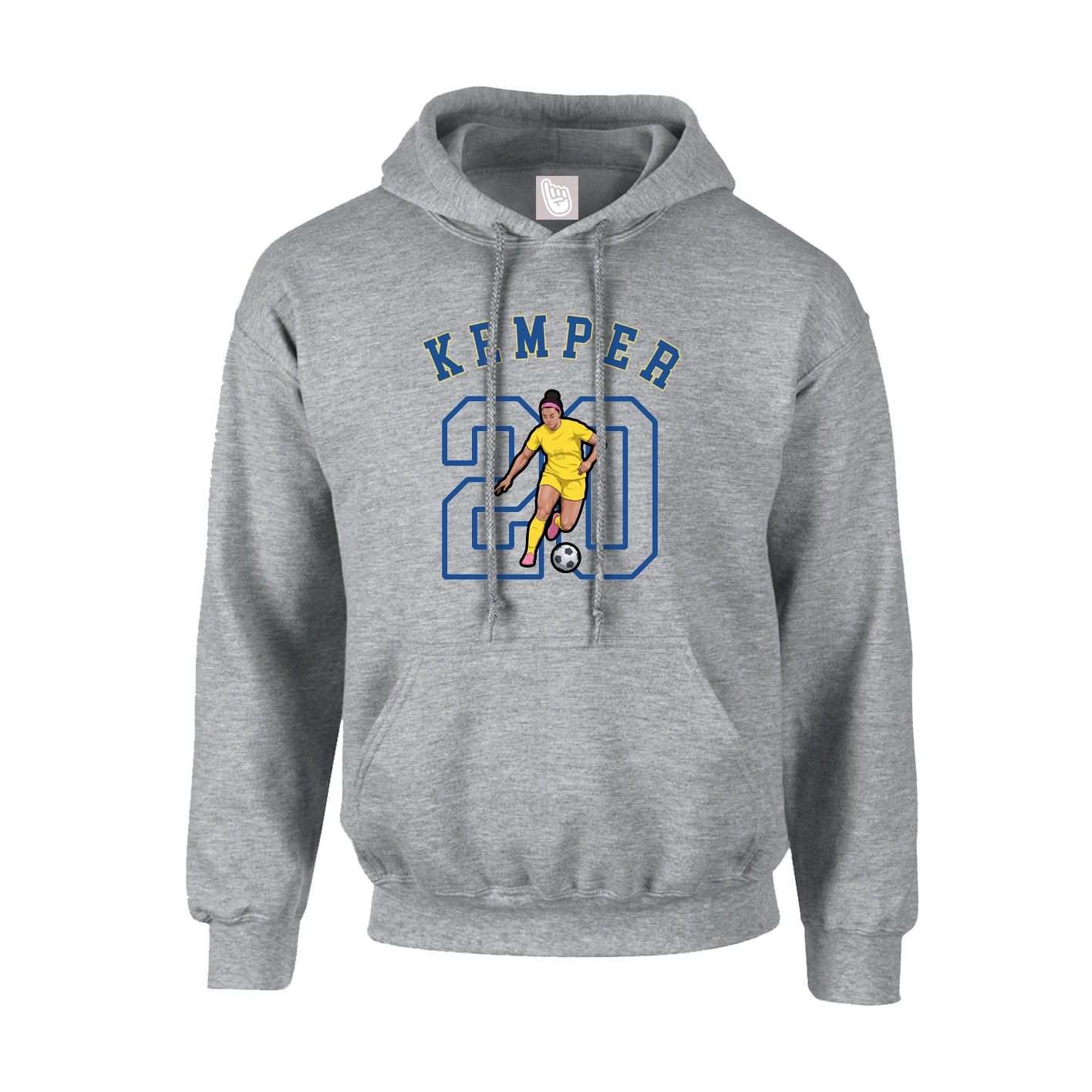 Youth Hoodie — Shirsey Arch in Grey