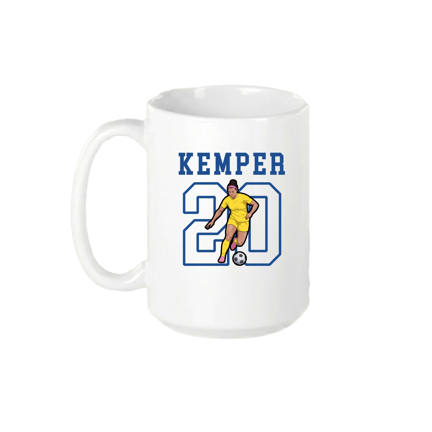 15oz Coffee Mug — Shirsey in White