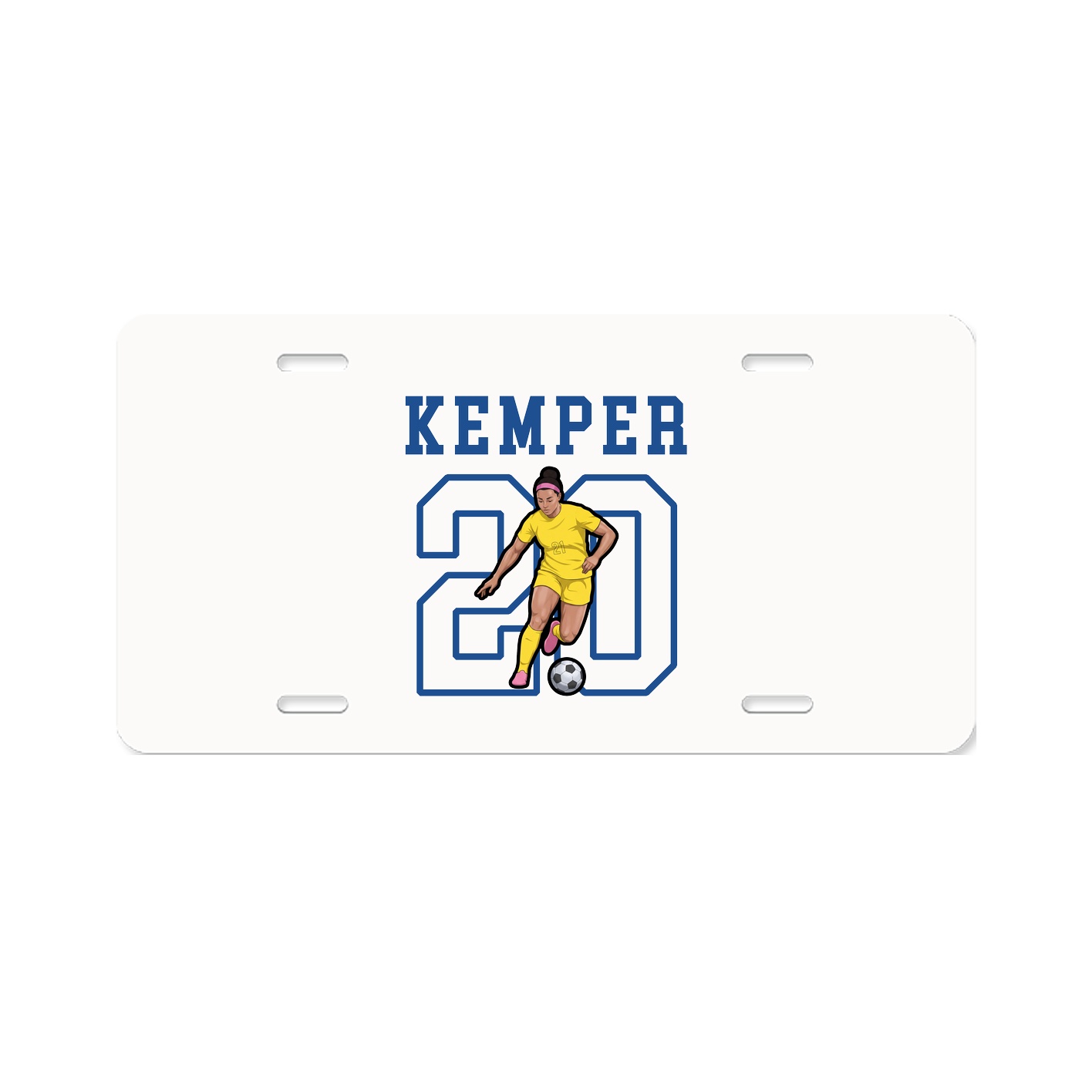 License Plate — Shirsey in Classic