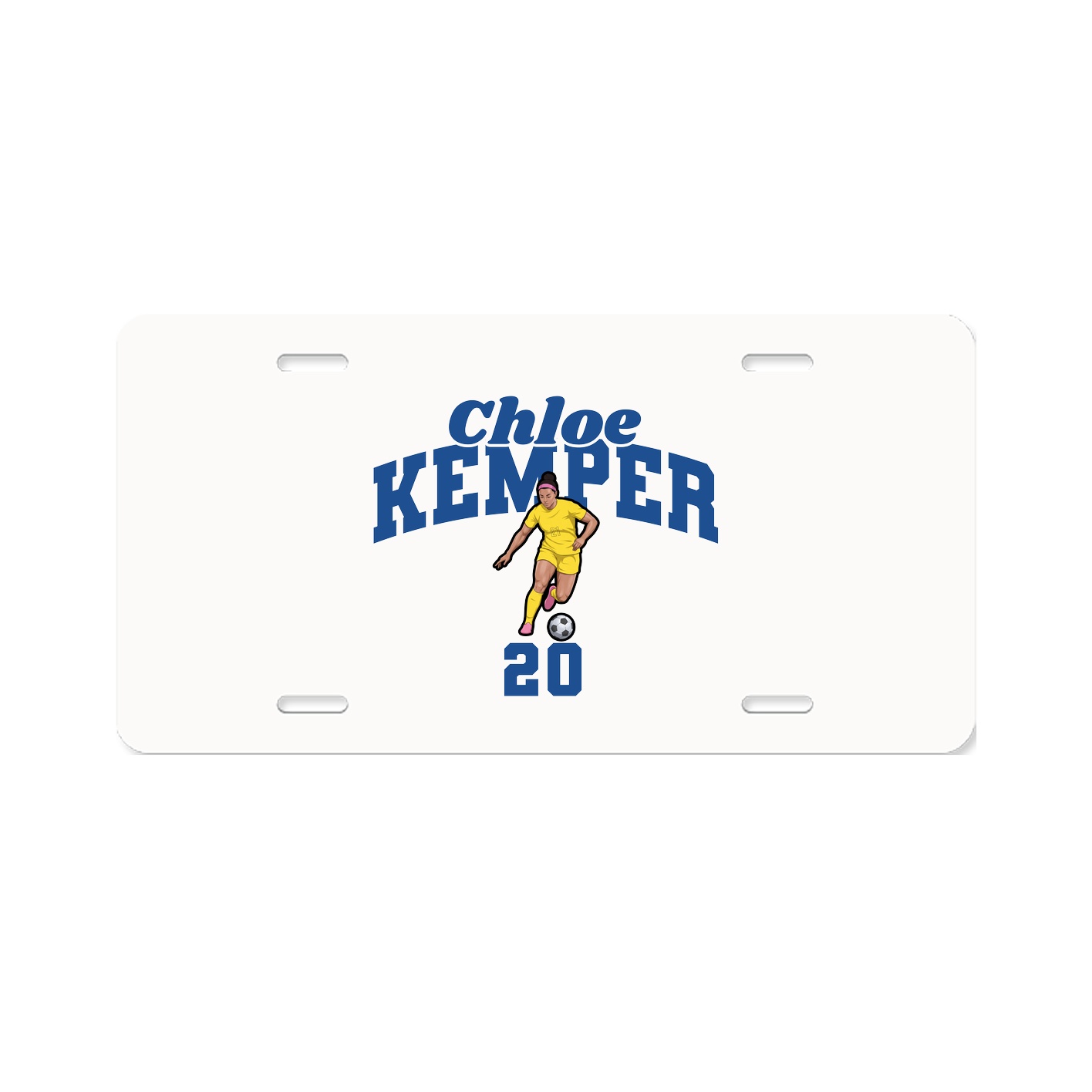 License Plate — Signature Arch in Classic
