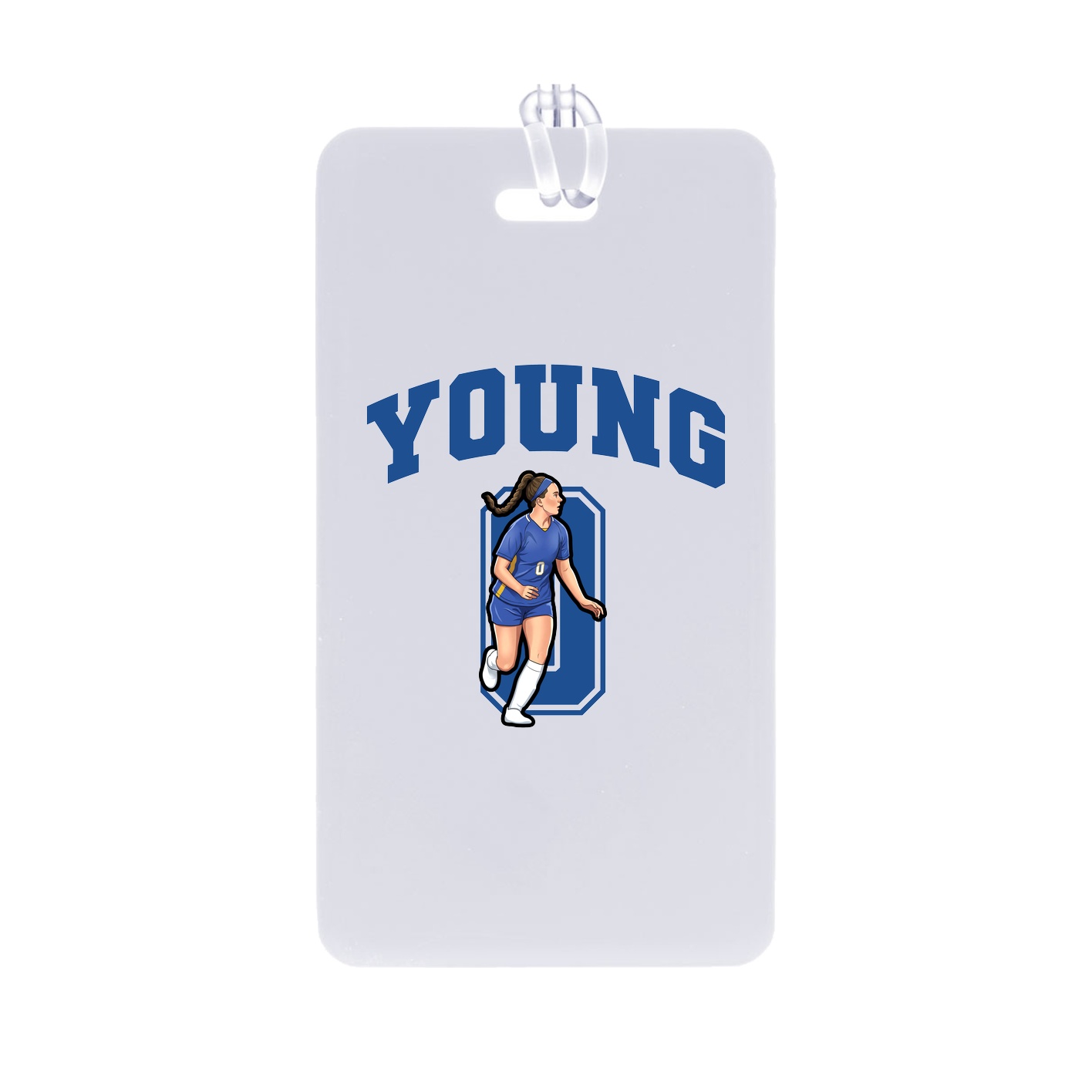 Bag Tag — Number in Classic