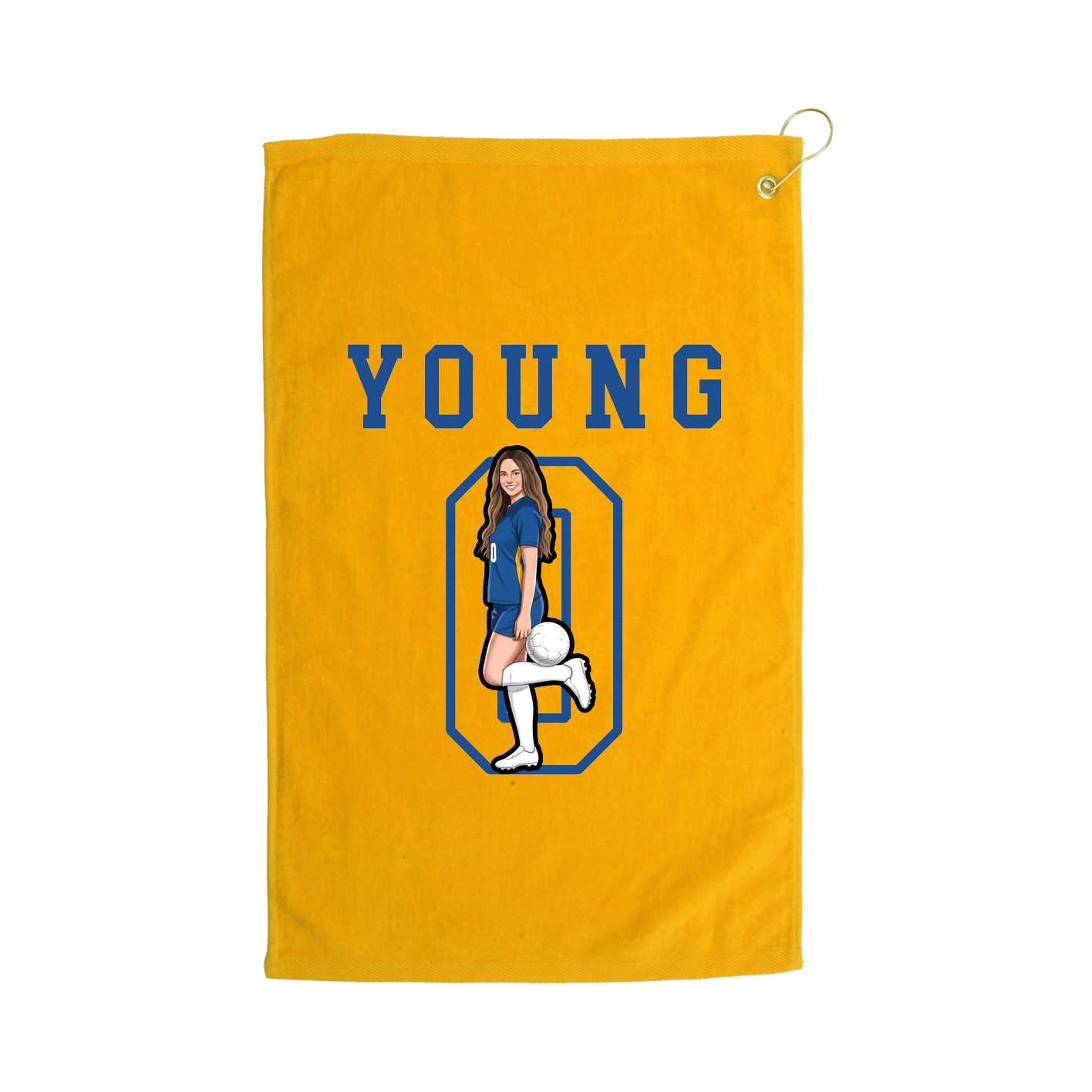 Golf Towel — Shirsey in Gold