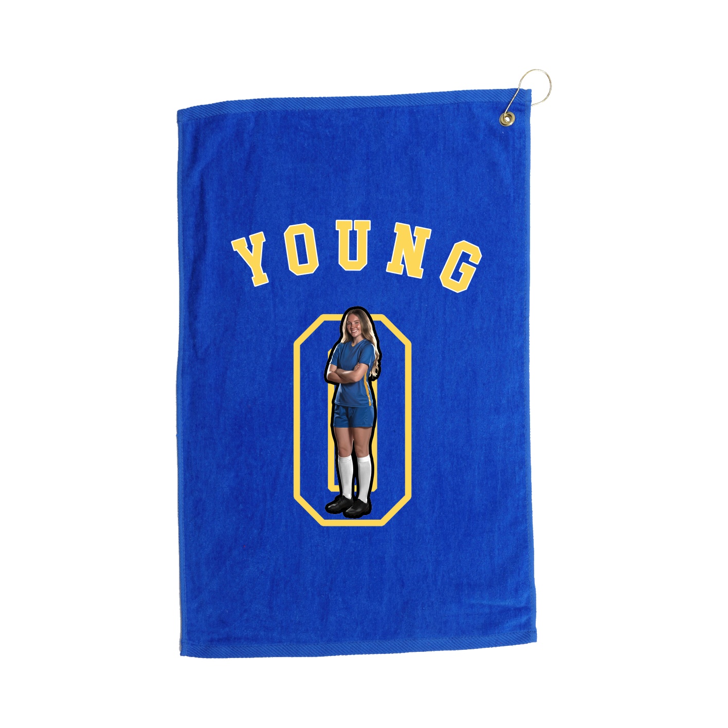 Golf Towel — Shirsey Arch in Royal