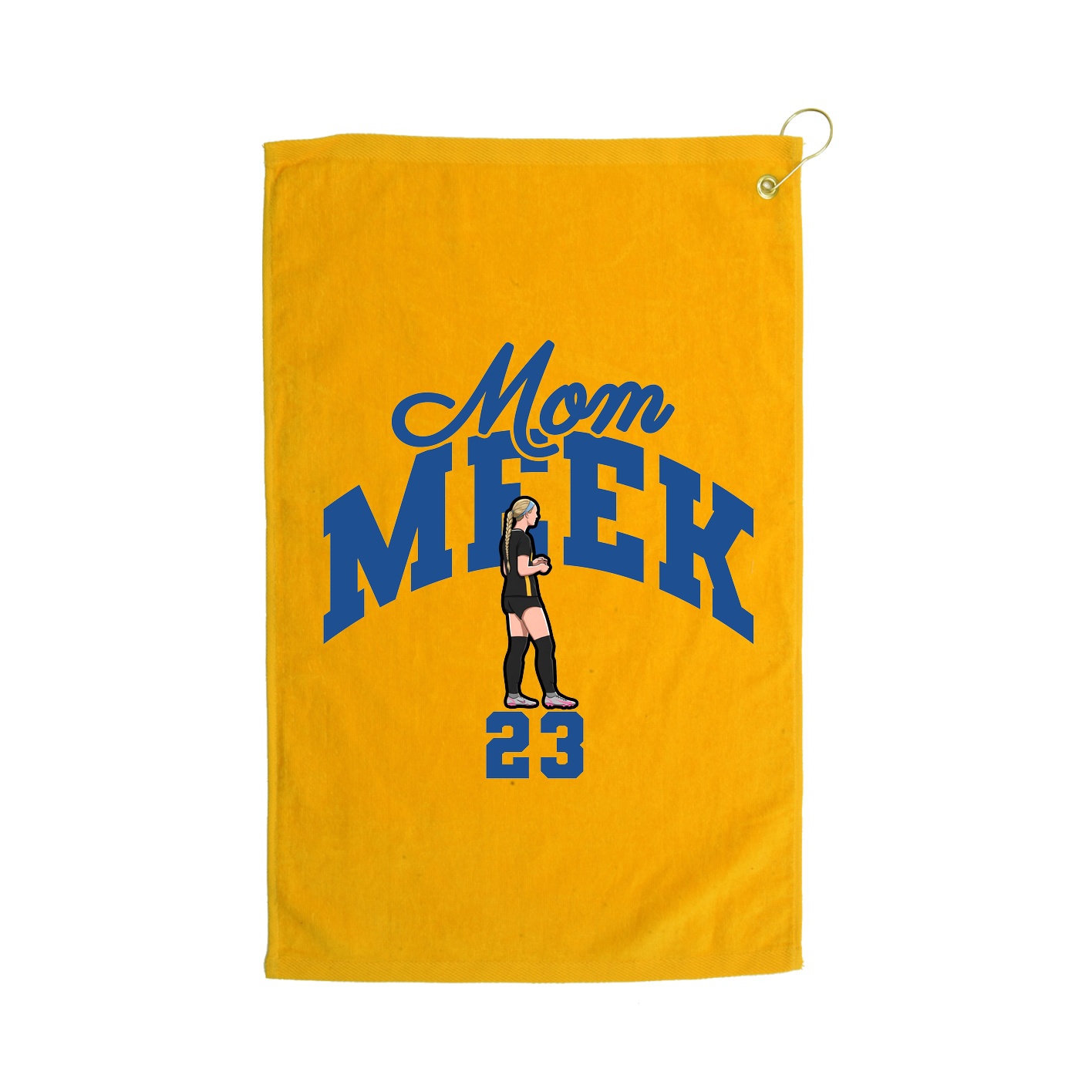 Golf Towel — Mothers Day Arch in Gold