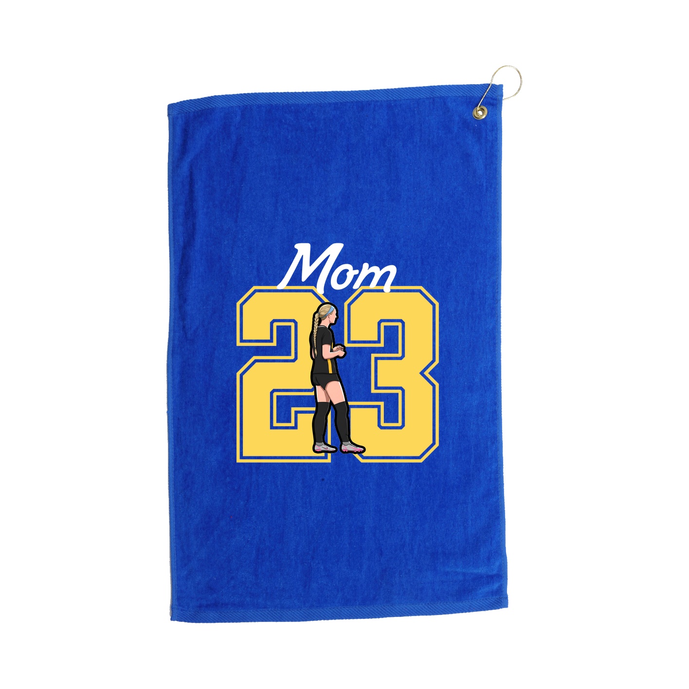 Golf Towel — Mothers Day Shirsey in Royal