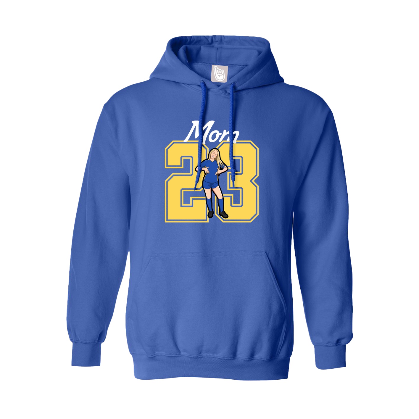 Youth Hoodie — Mothers Day Shirsey in Royal