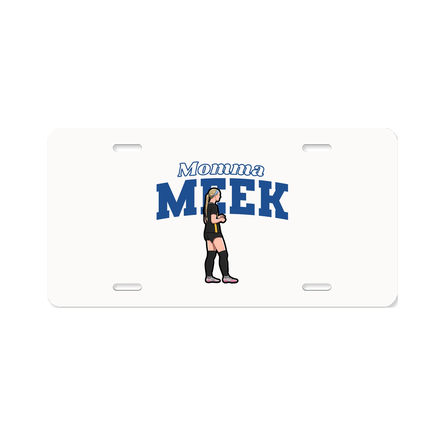 License Plate — Mothers Day Block in Classic
