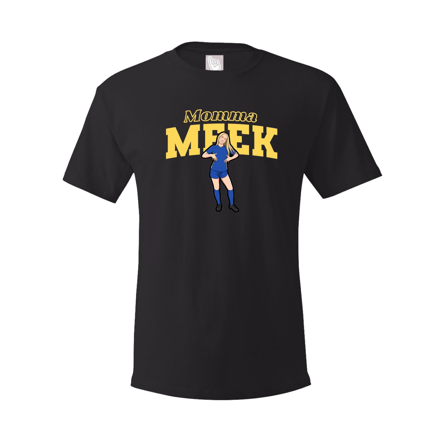 Youth Tee — Mothers Day Block in Black