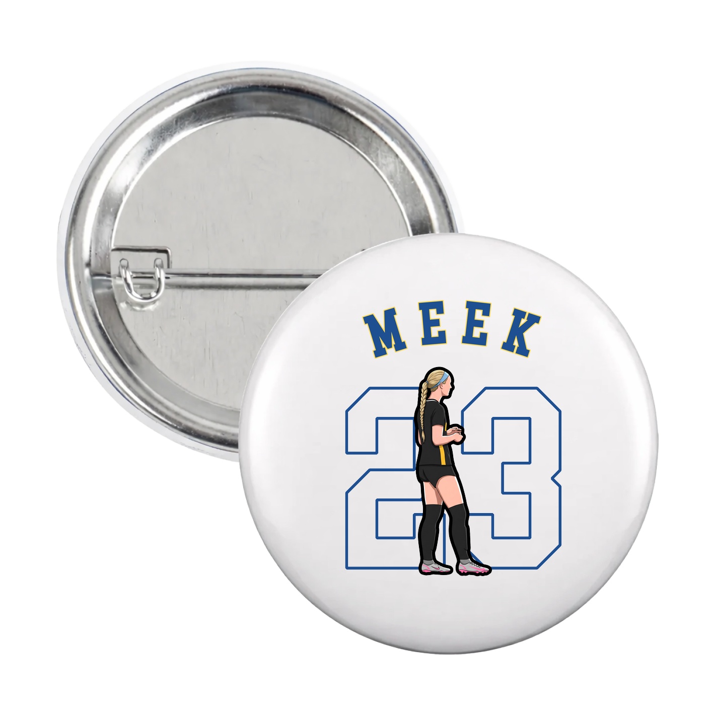 Game Day Button — Shirsey Arch in White