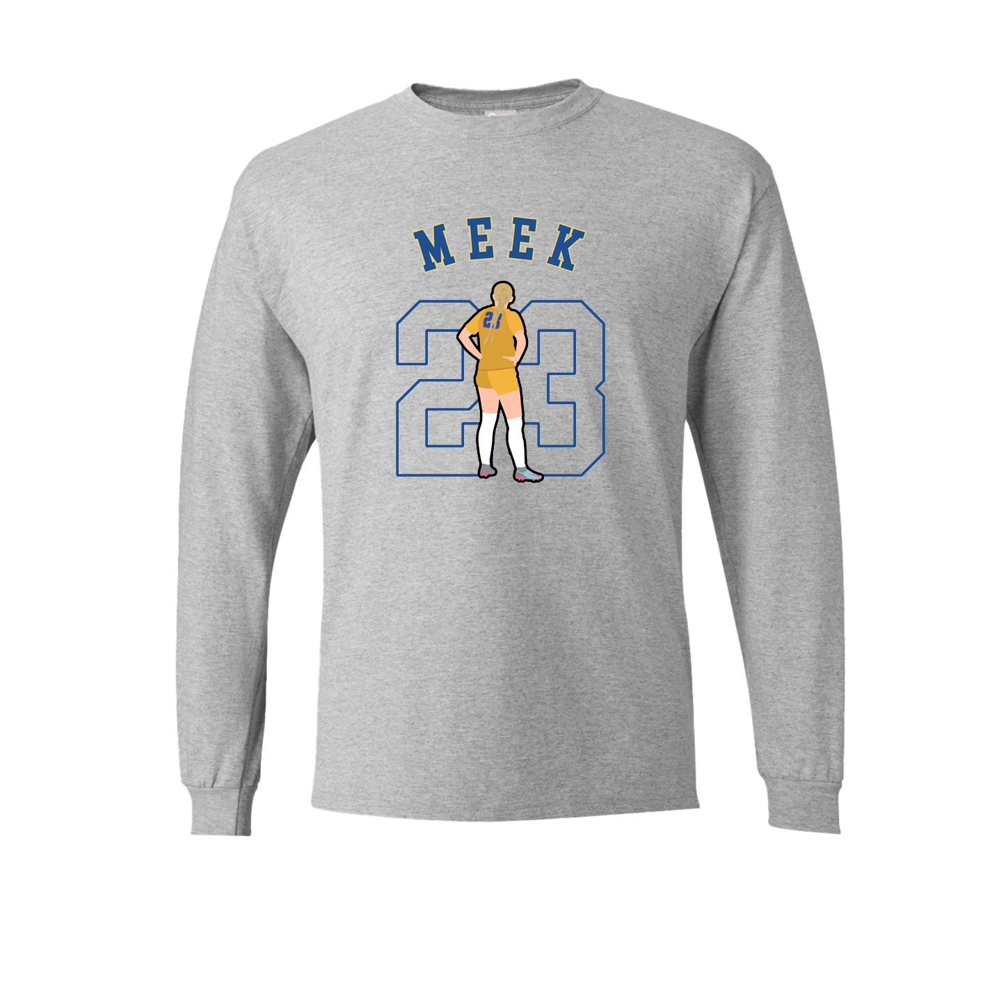 Long Sleeve Tee — Shirsey Arch in Grey