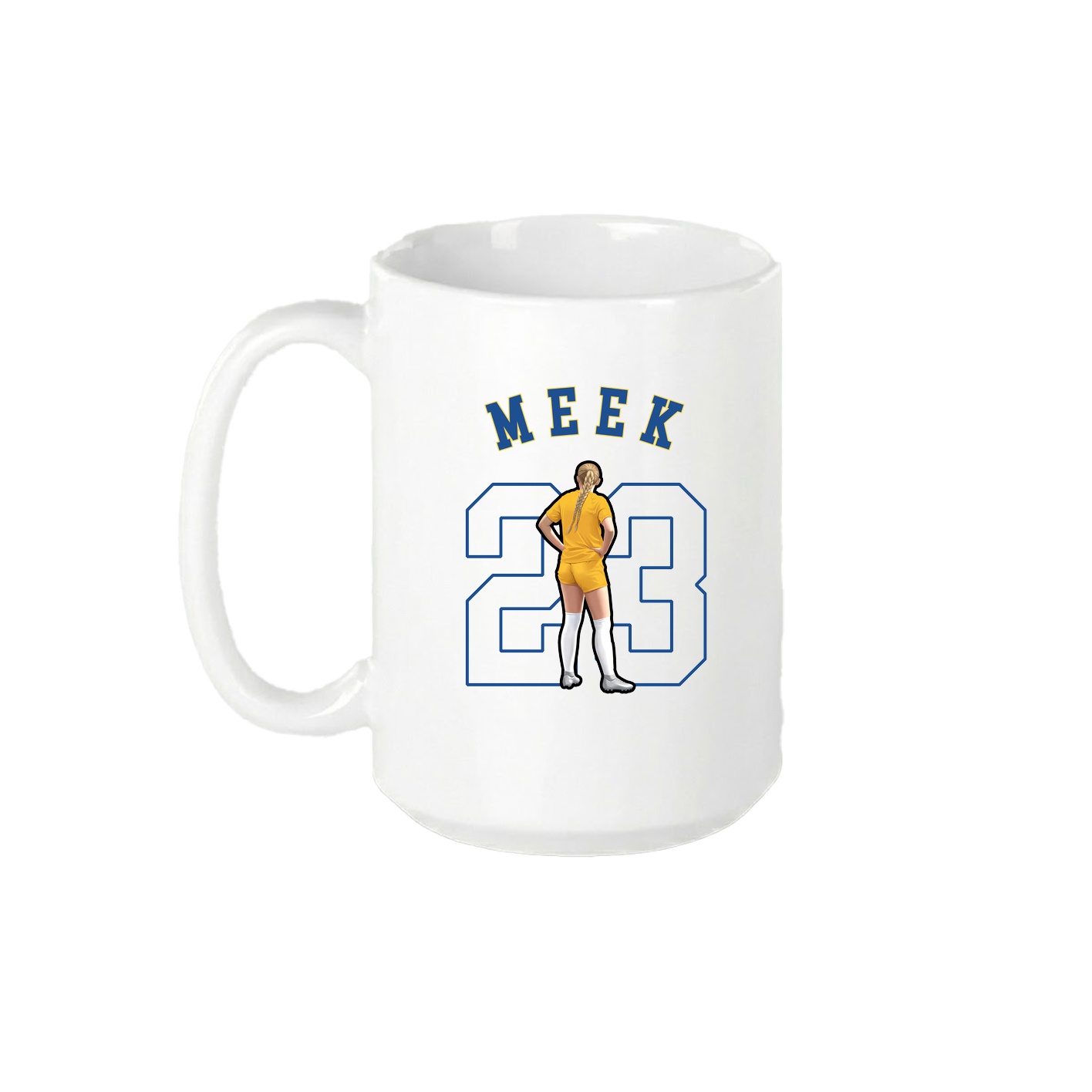 15oz Coffee Mug — Shirsey Arch in White