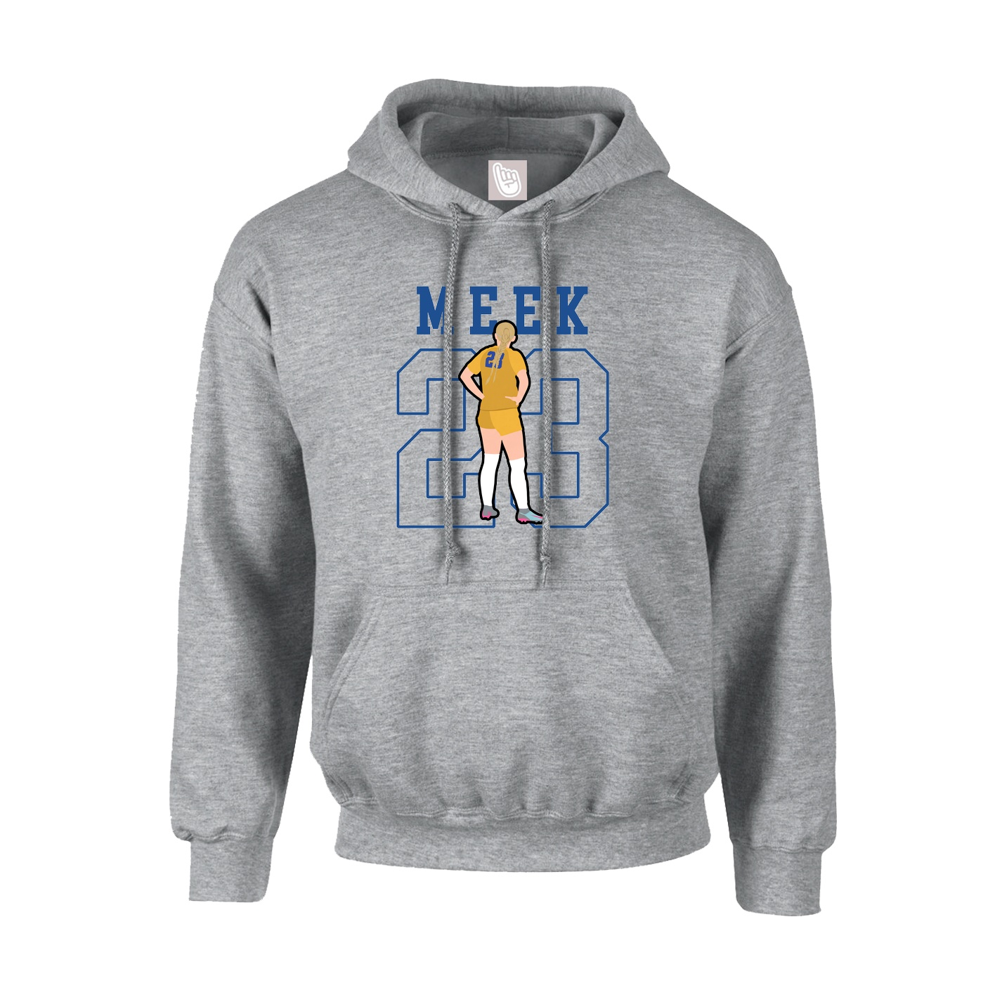 Hoodie — Shirsey in Grey