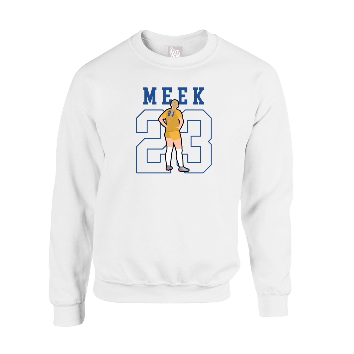 Fleece Crew — Shirsey in White