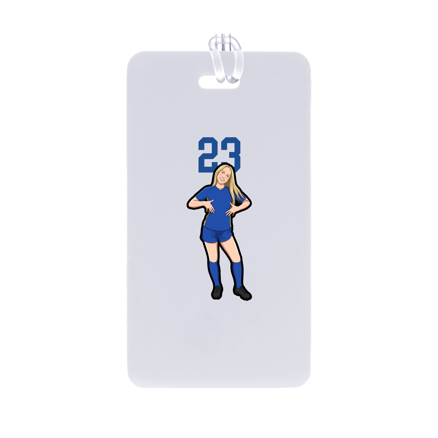 Bag Tag — Number Top in Classic