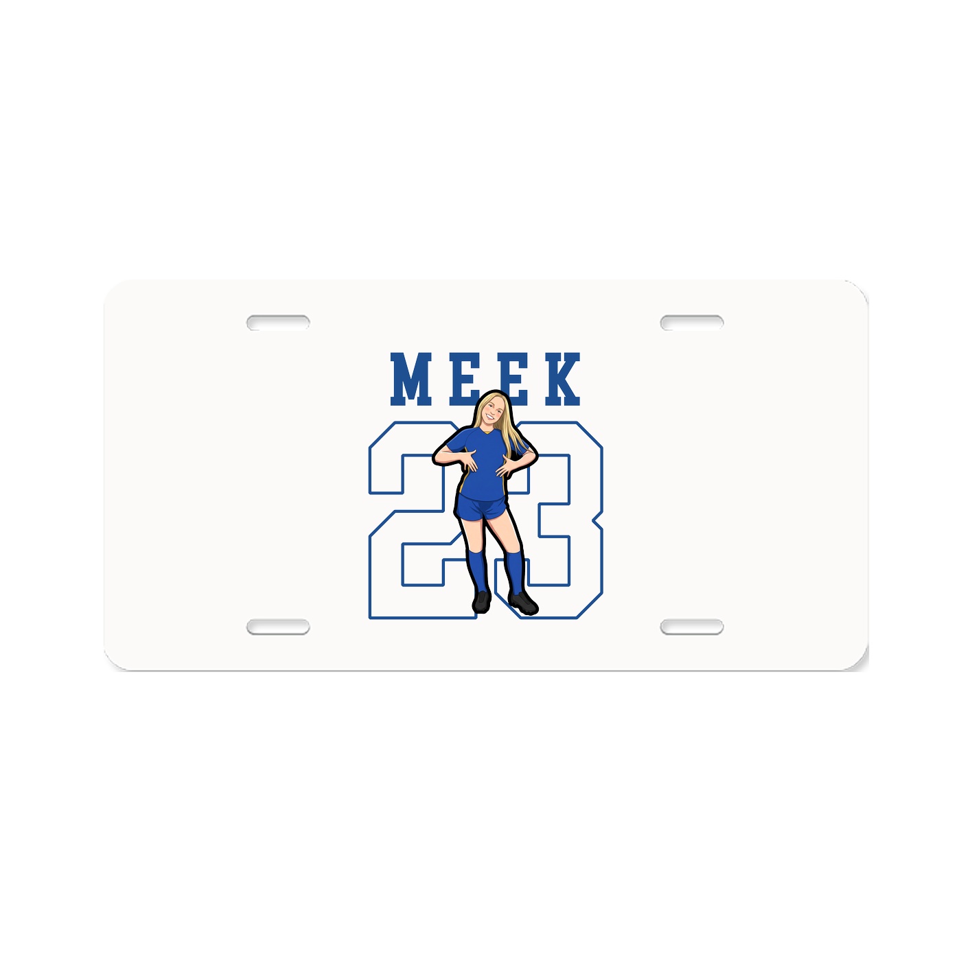 License Plate — Shirsey in Classic