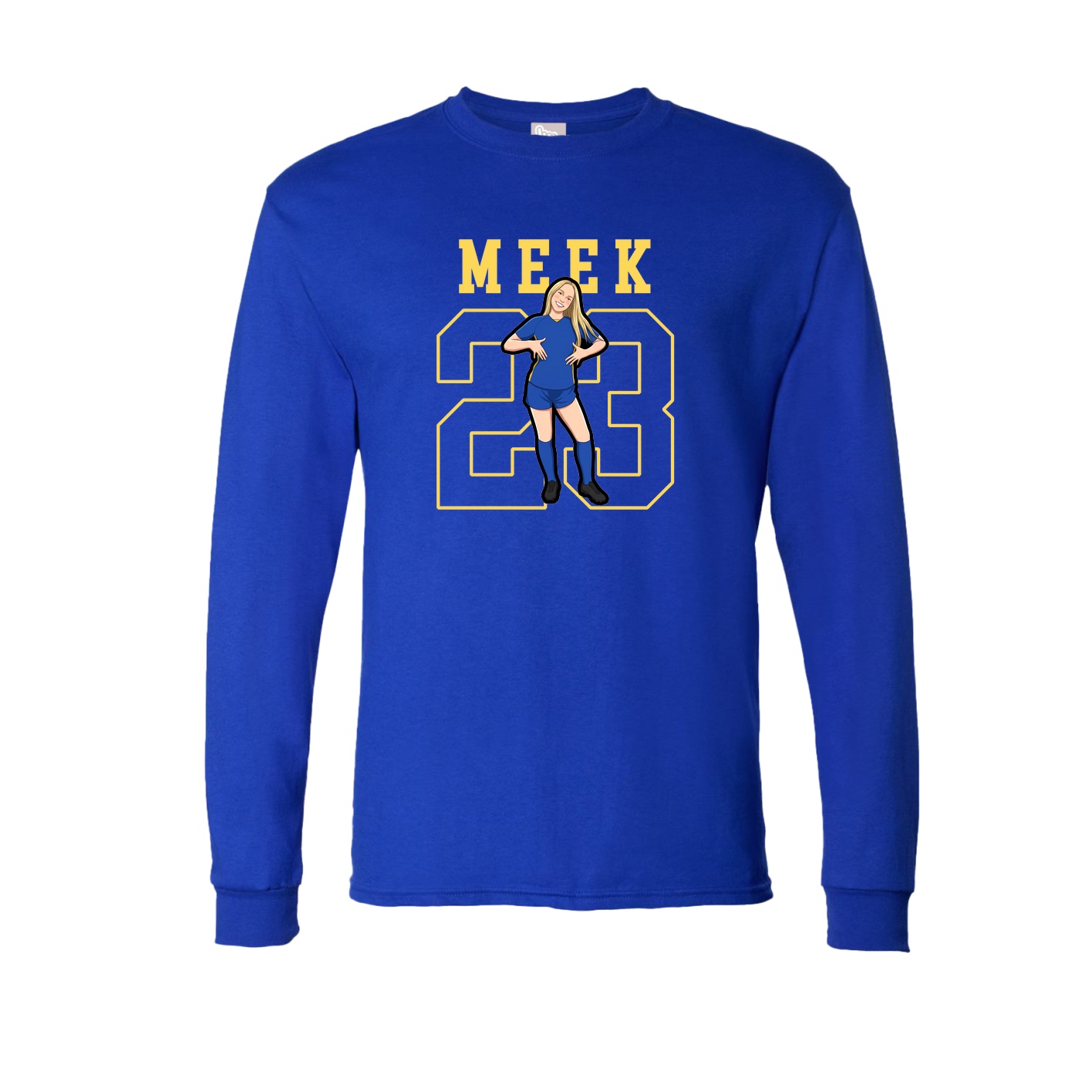 Long Sleeve Tee — Shirsey in Royal