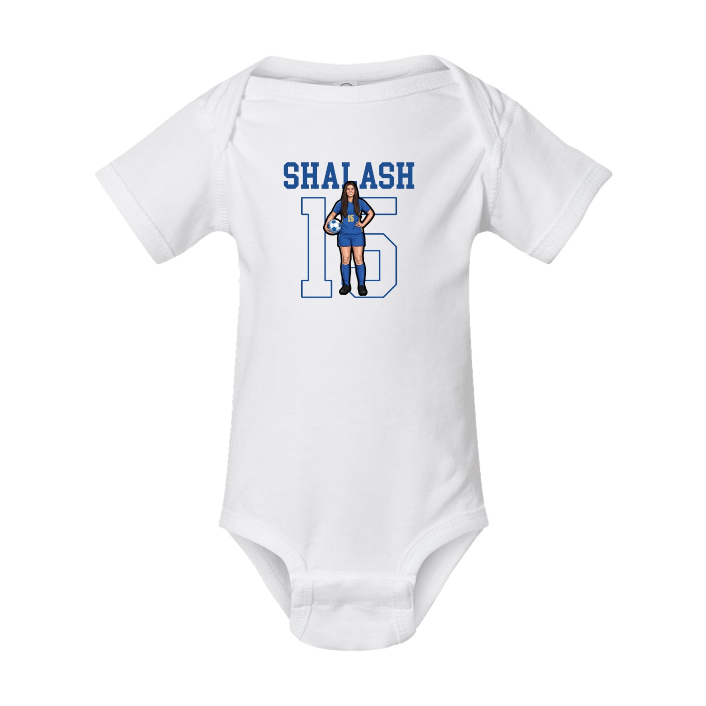 Baby Onesie — Shirsey in White