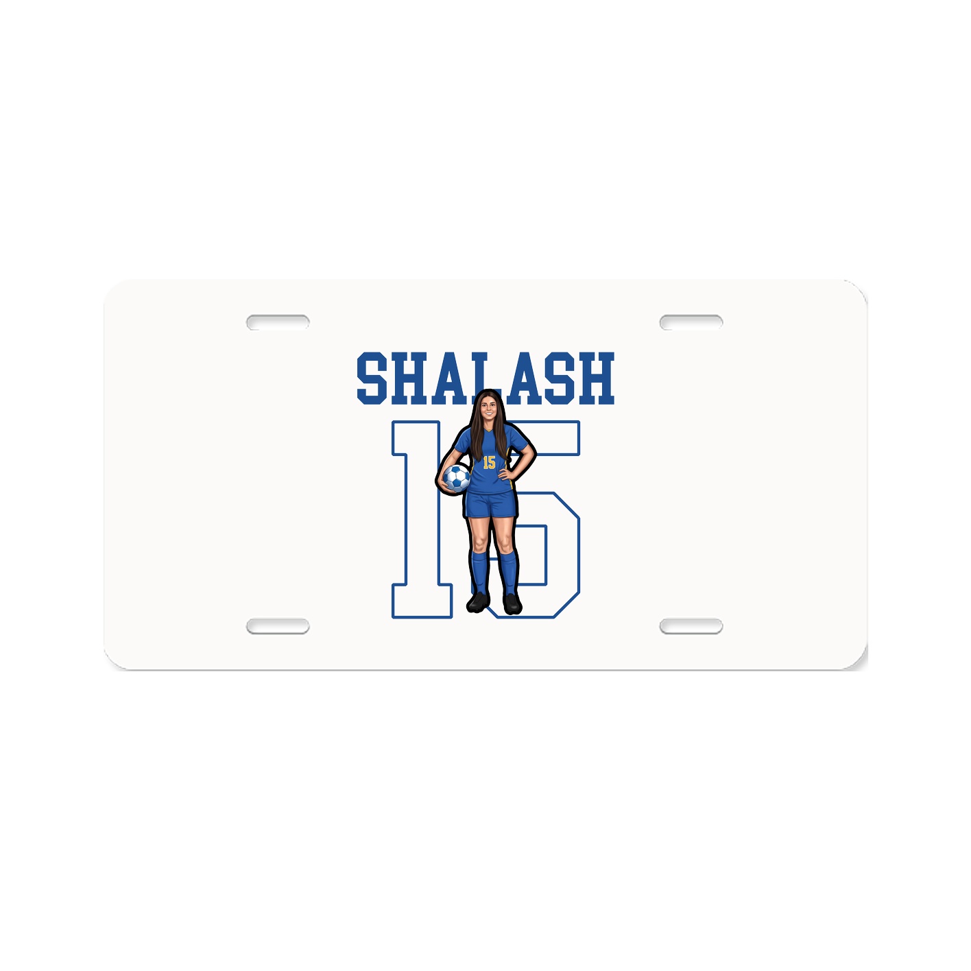 License Plate — Shirsey in Classic
