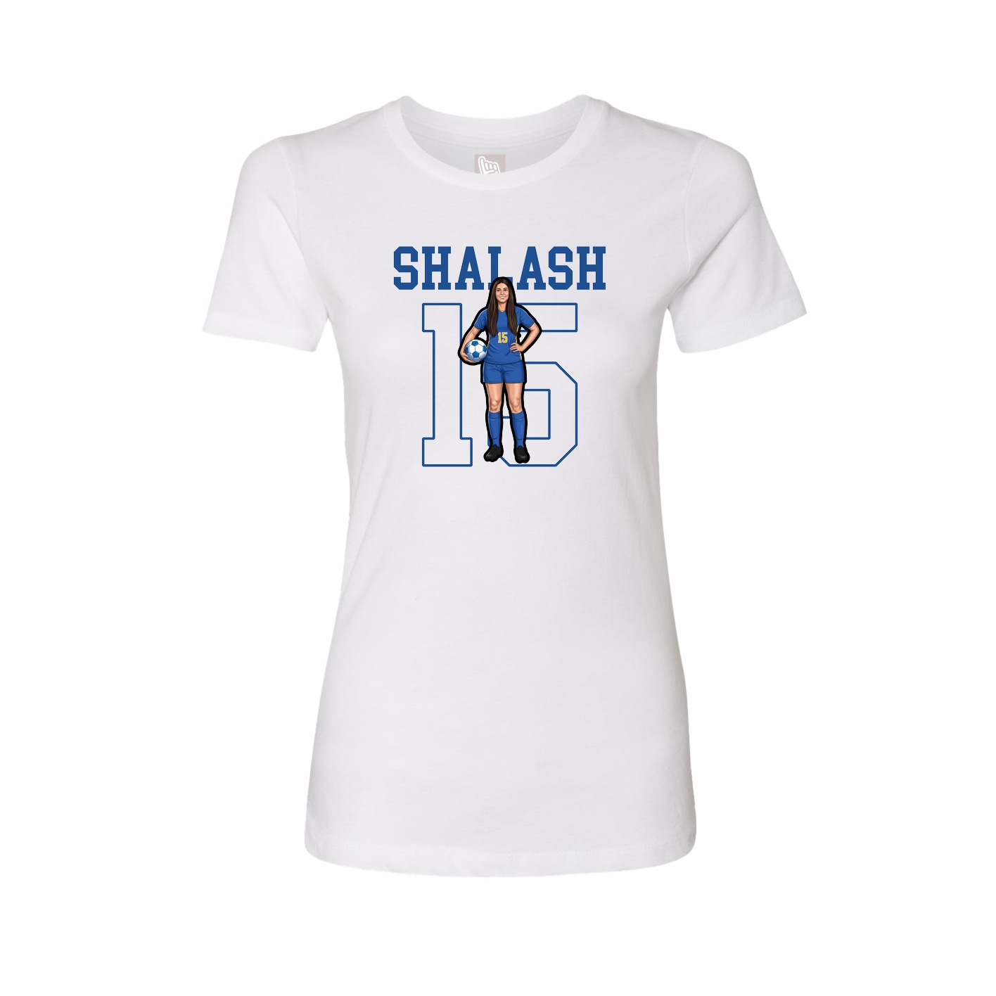 Fitted Women's Tee — Shirsey in White