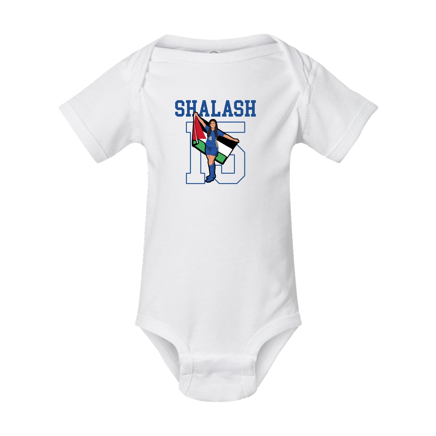 Baby Onesie — Shirsey in White