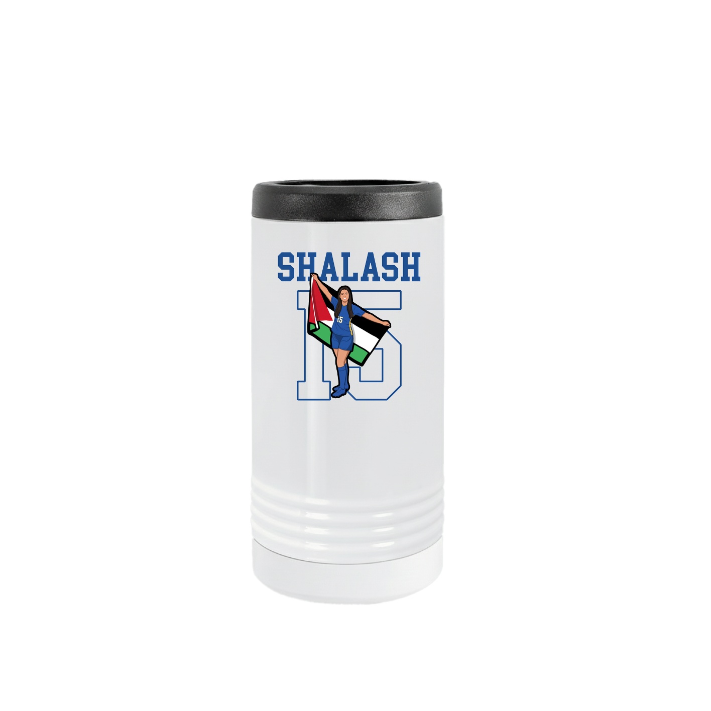 Slim Beverage Holder — Shirsey in White