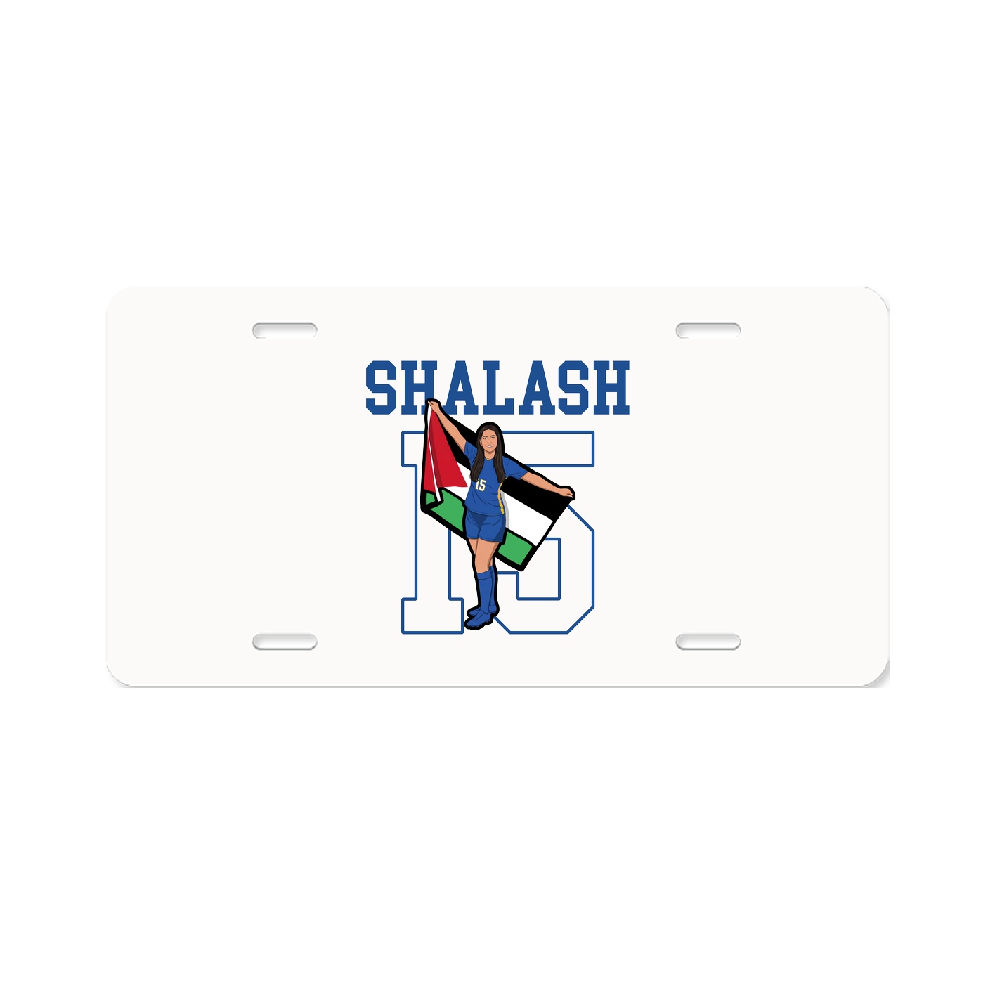 License Plate — Shirsey in Classic