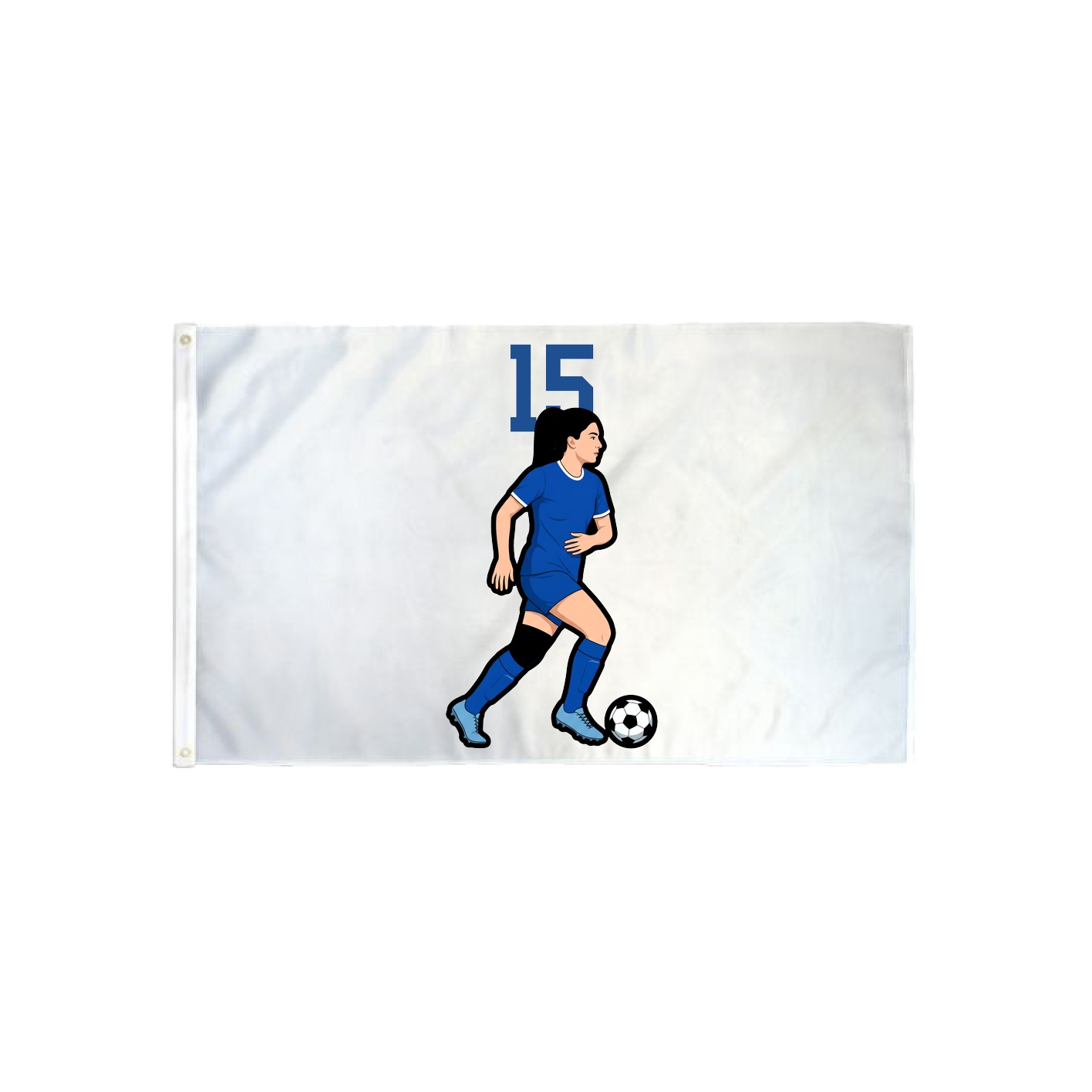 3x5 Flag — Number Top in Classic