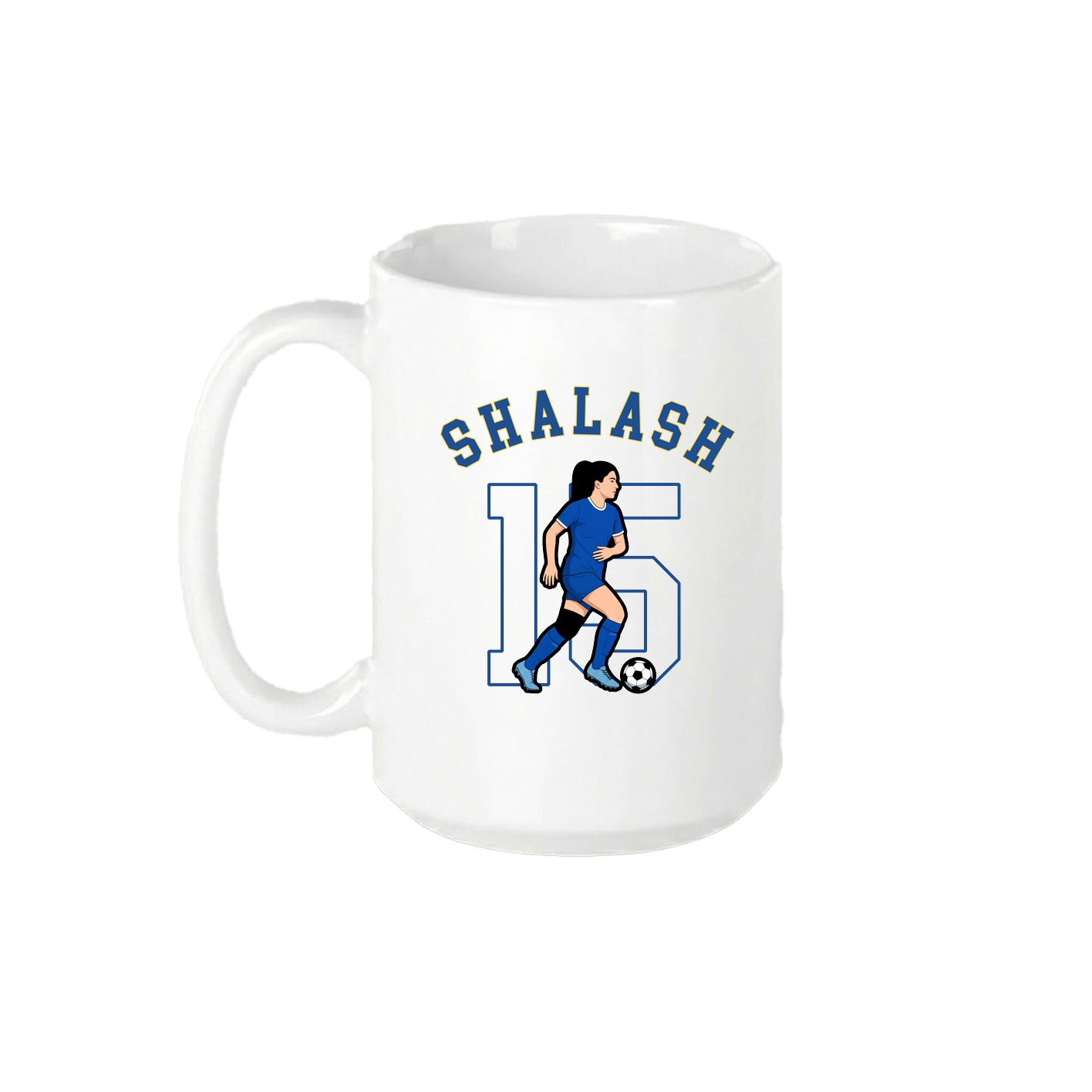 15oz Coffee Mug — Shirsey Arch in White
