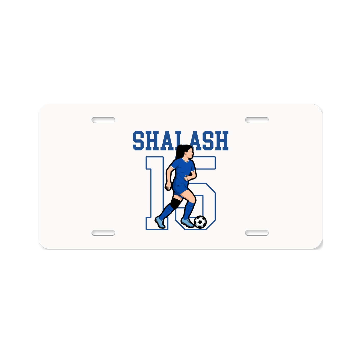 License Plate — Shirsey in Classic
