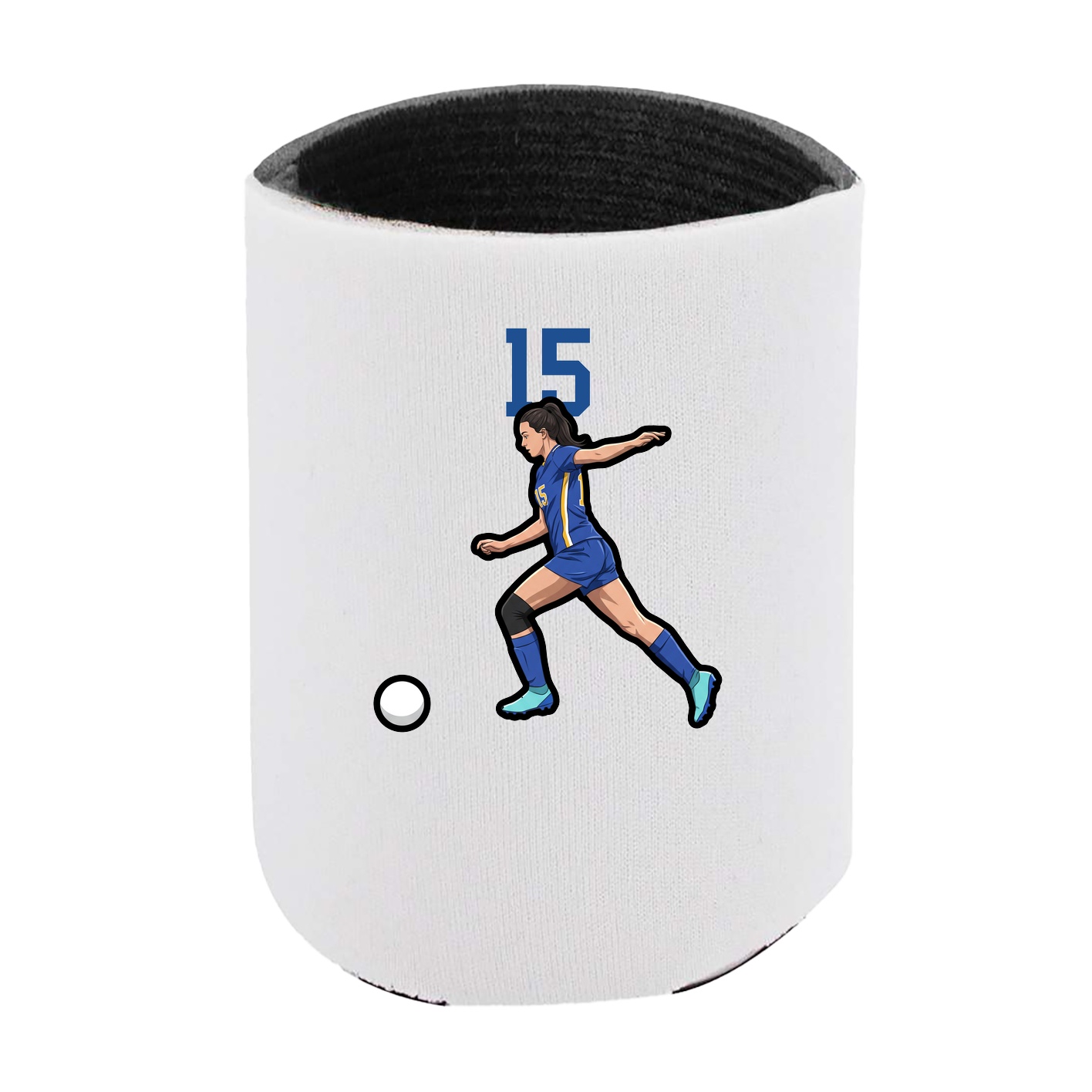 Can Holder — Number Top in White