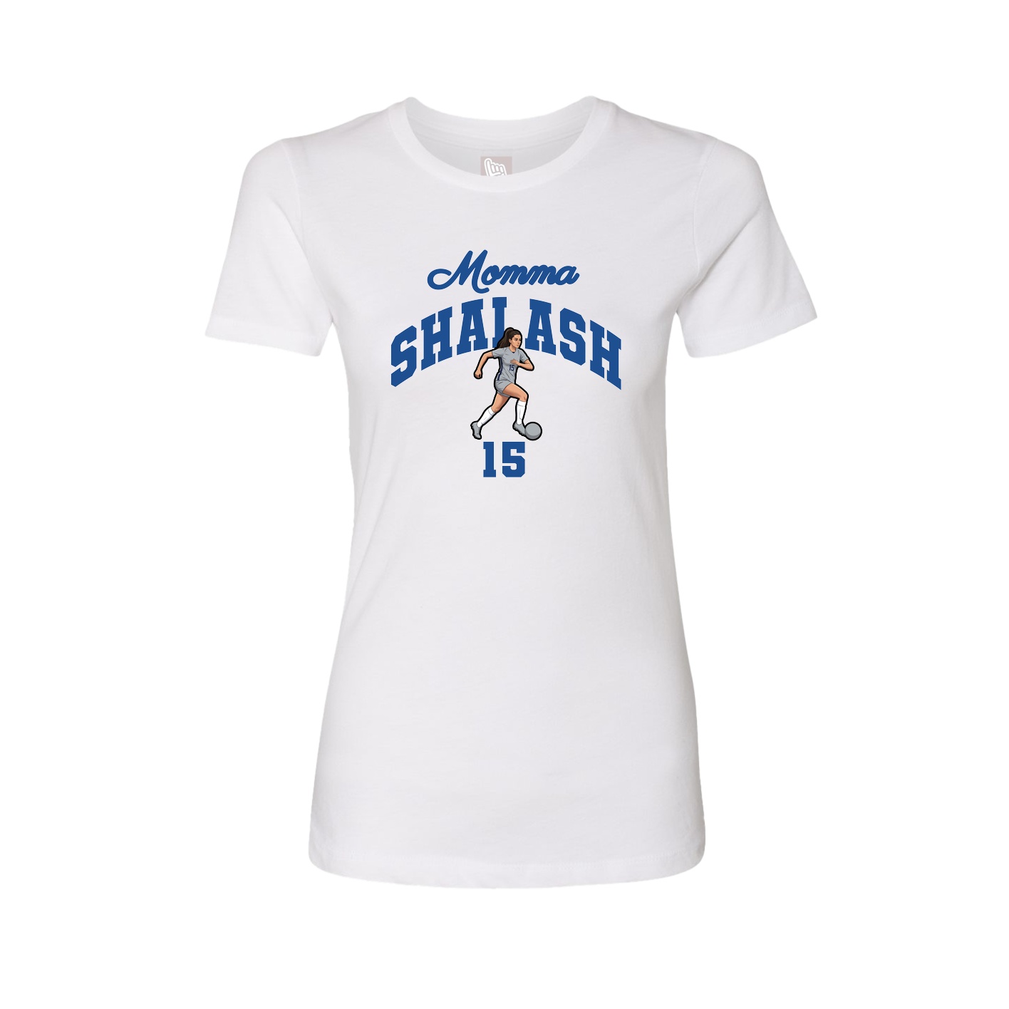 Womens Tee — Mothers Day Arch in White