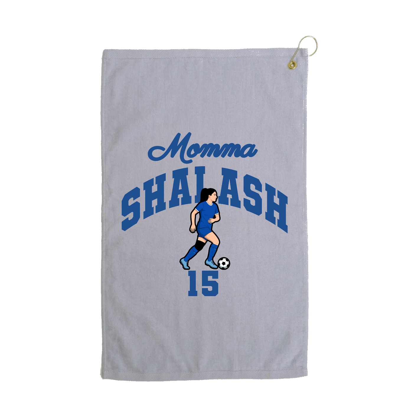 Golf Towel — Mothers Day Arch in Grey