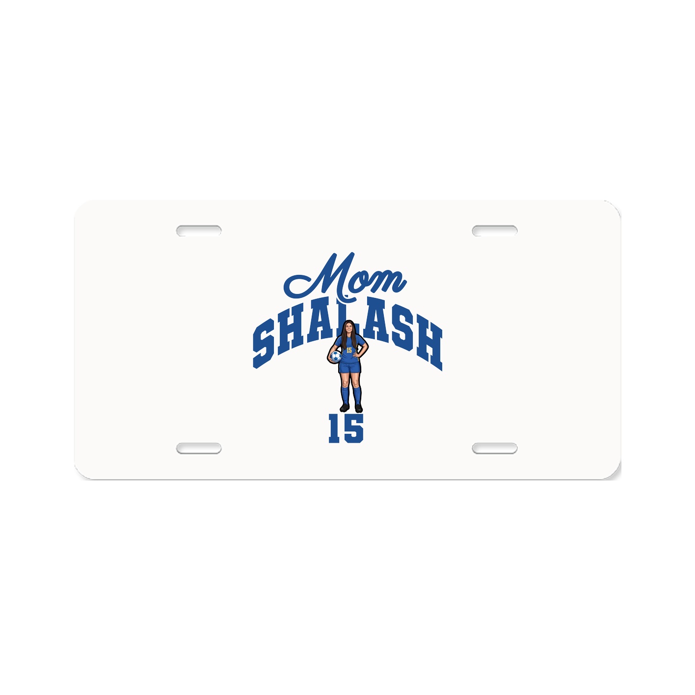 License Plate — Mothers Day Arch in Classic