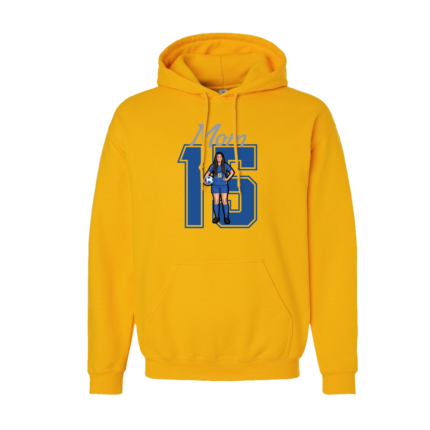 Hoodie — Mothers Day Shirsey in Gold