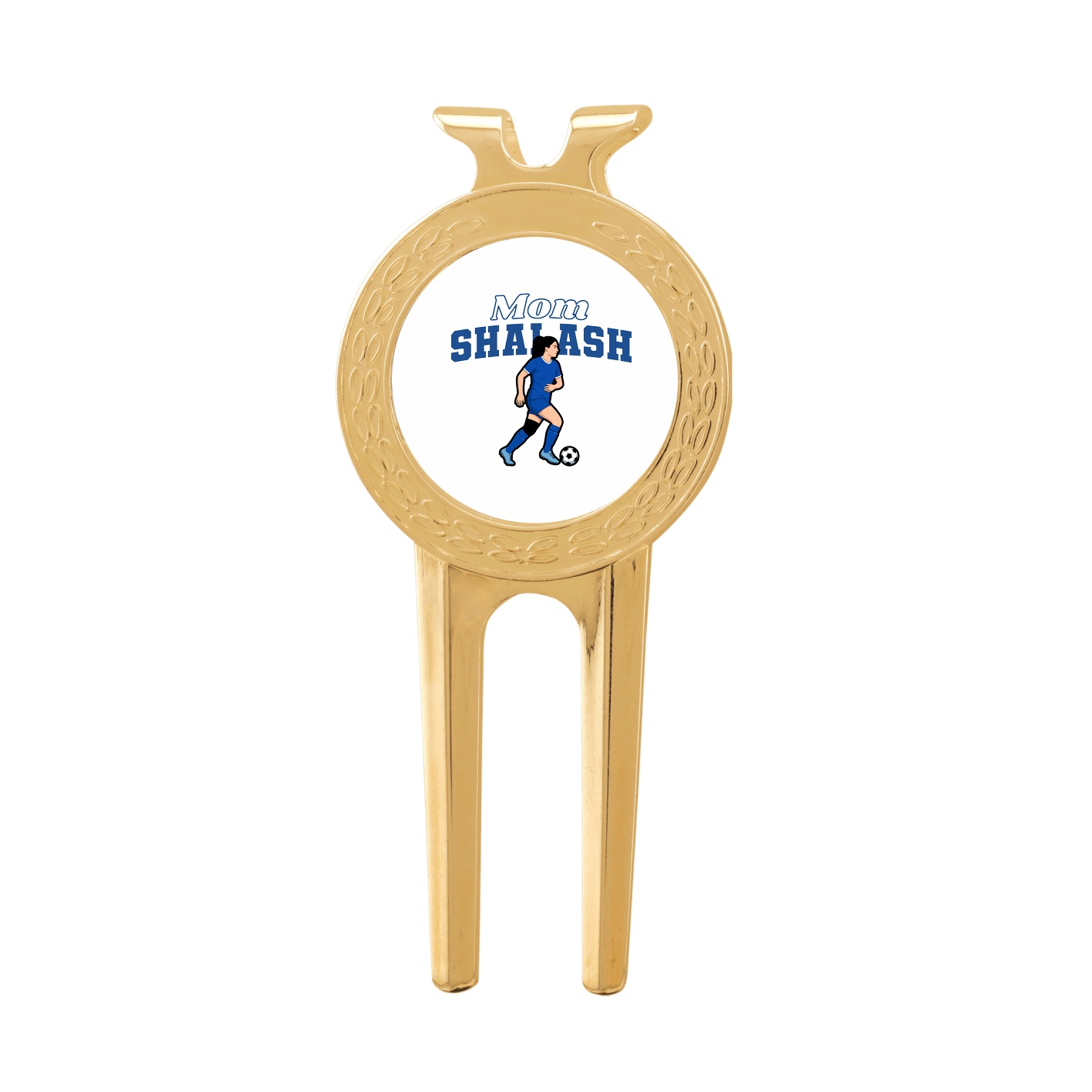 Divot Tool with Ball Marker — Mothers Day Block in Classic