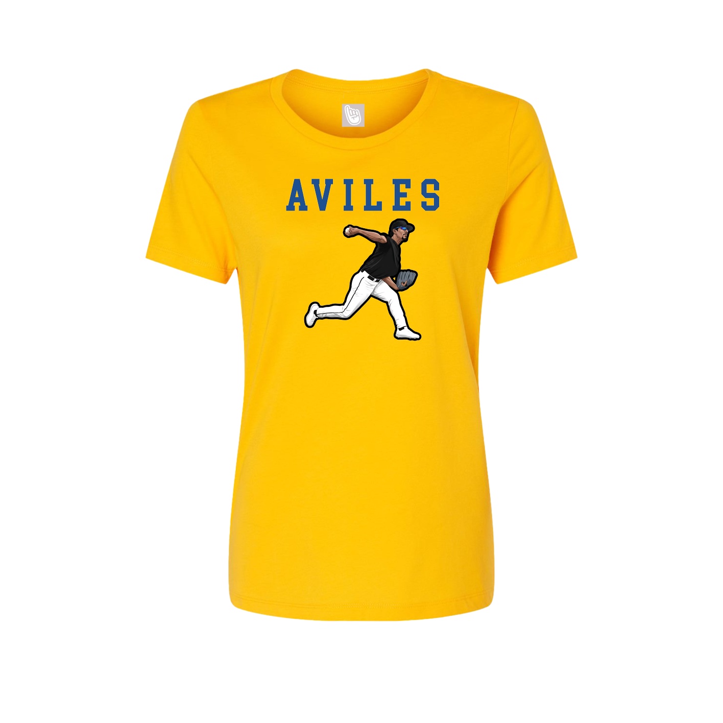 Fitted Women's Tee — Shirsey in Gold