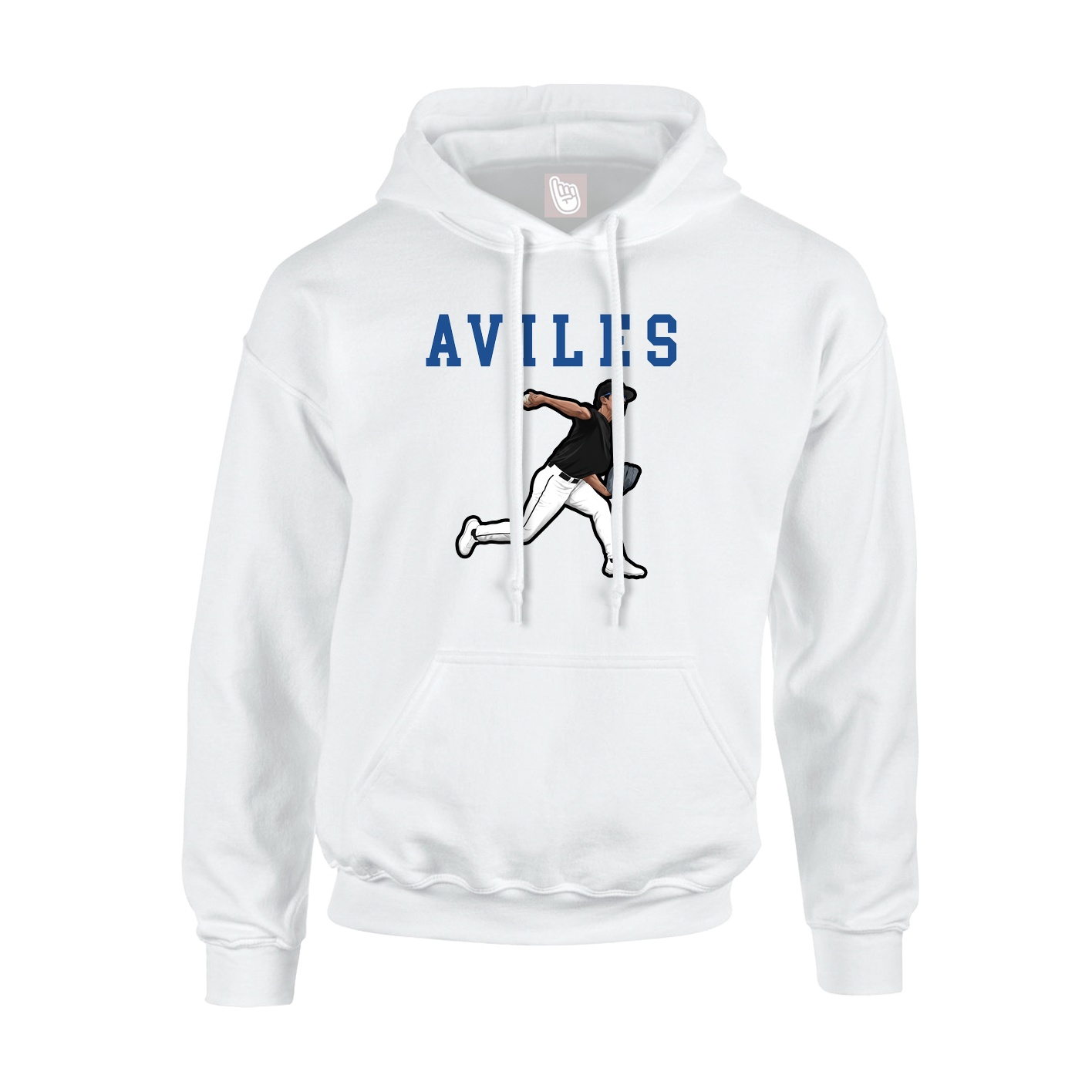 Hoodie — Shirsey in White